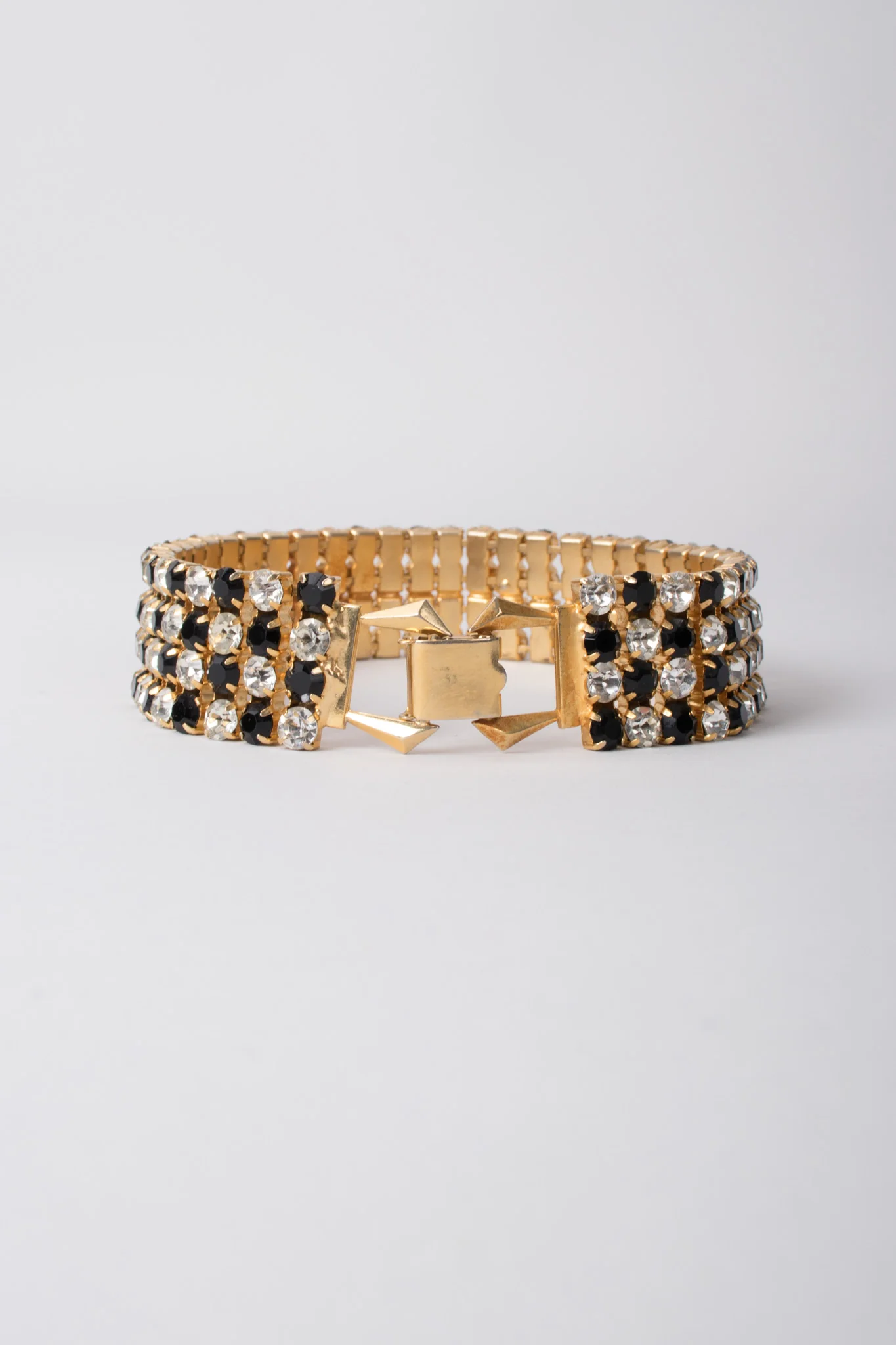Rhinestone Checker Choker - Image 3