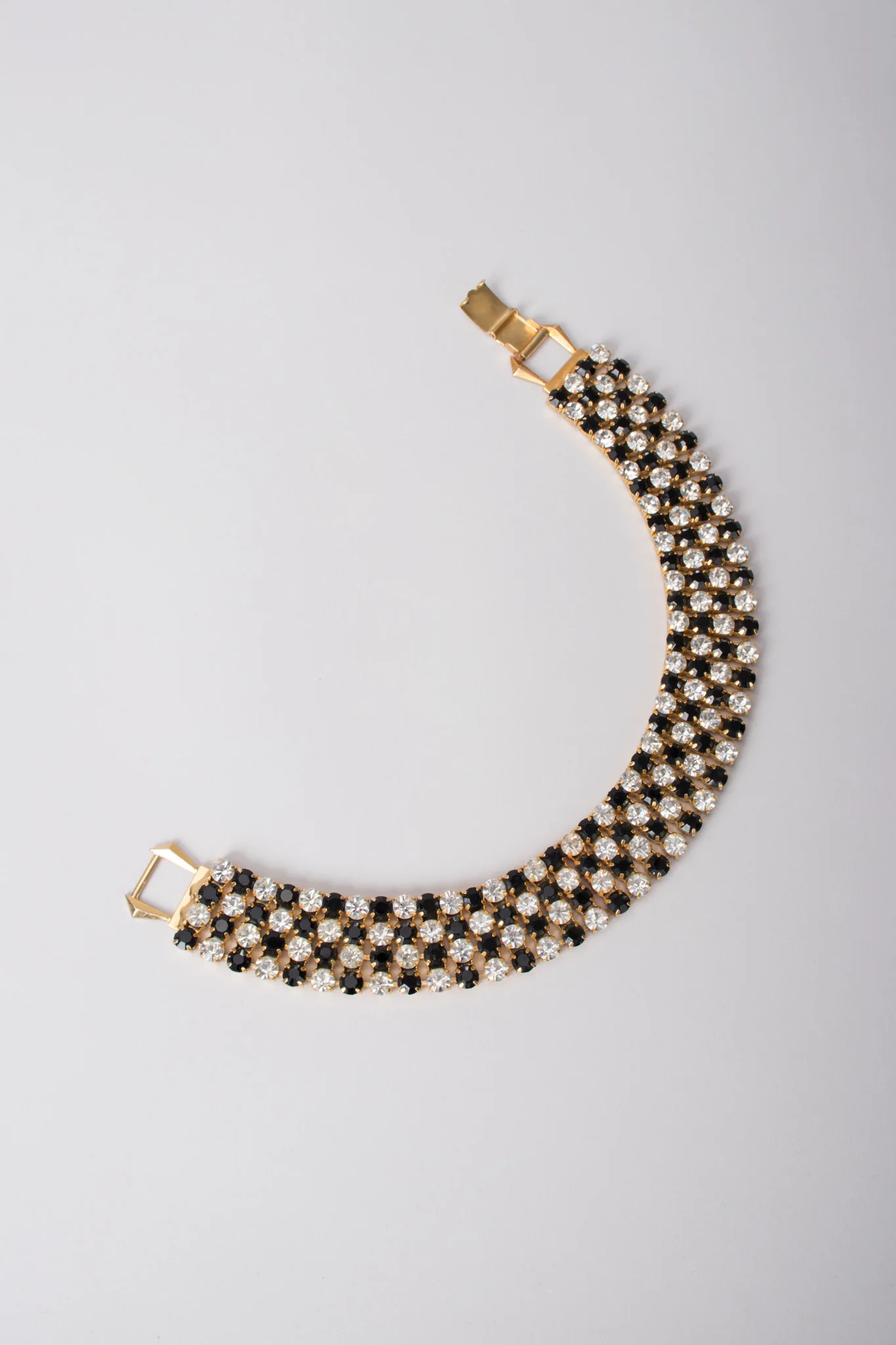 Rhinestone Checker Choker - Image 4