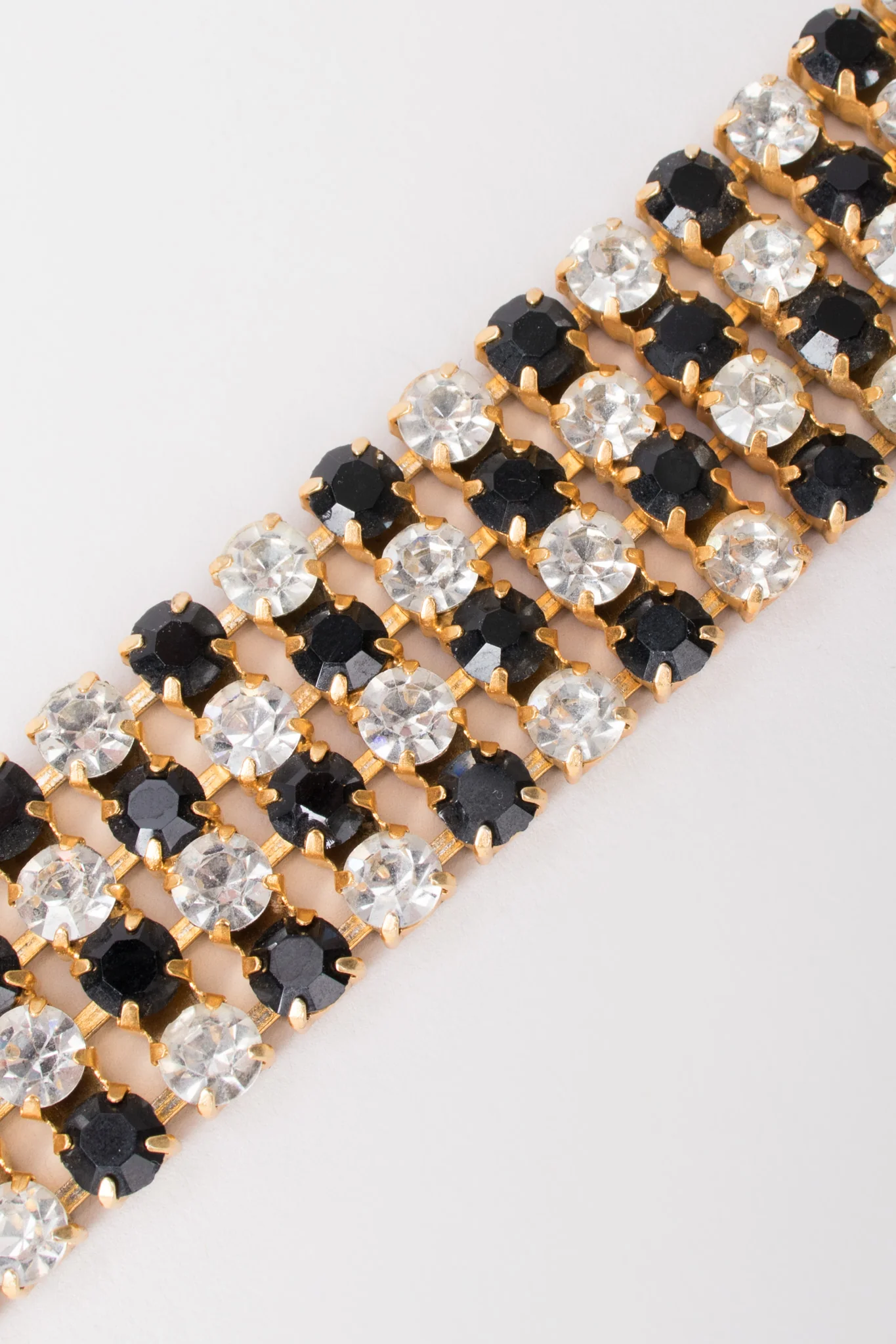 Rhinestone Checker Choker - Image 8