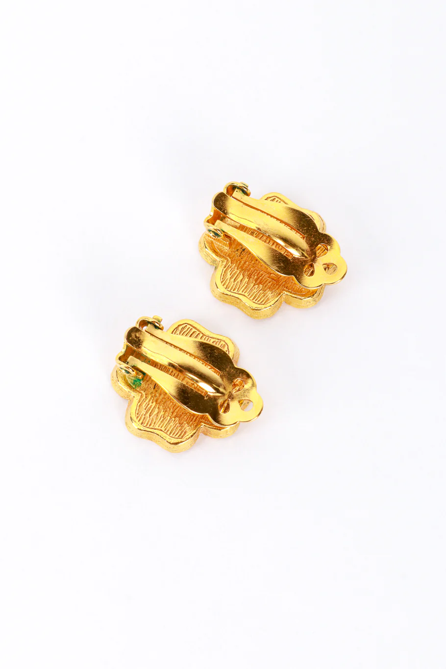 Rhinestone Clover Earrings - Image 5