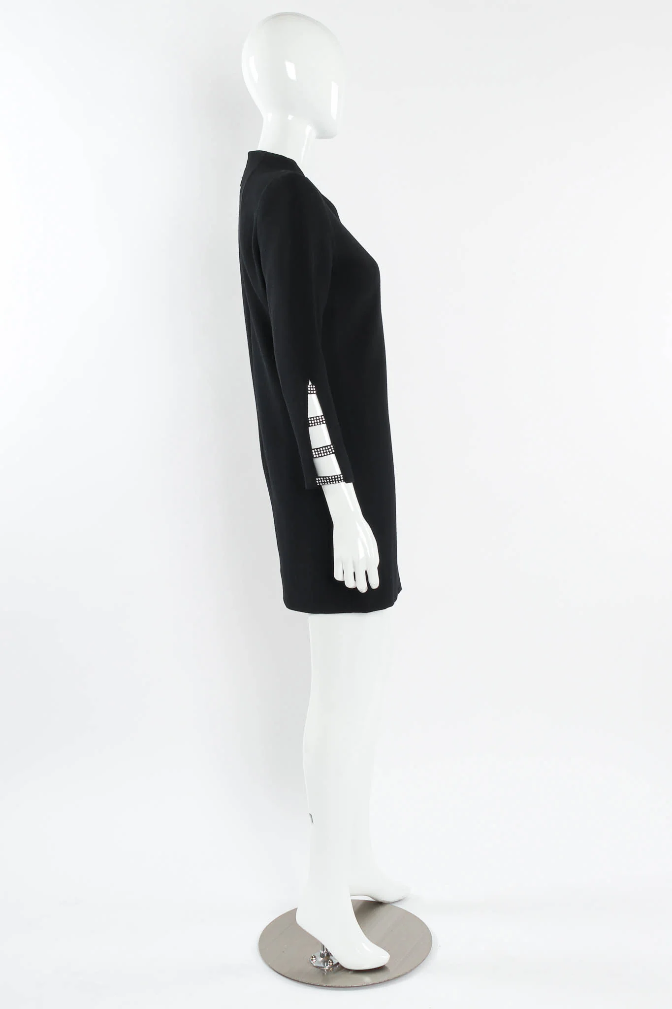 Rhinestone Cutout Dress - Image 3