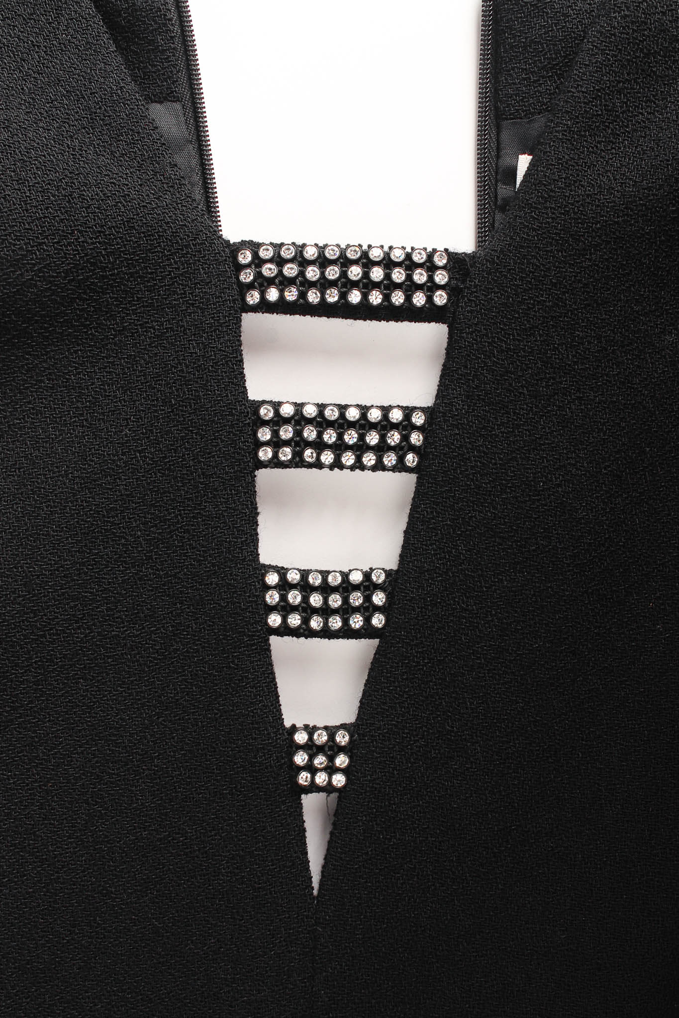 Rhinestone Cutout Dress - Image 5