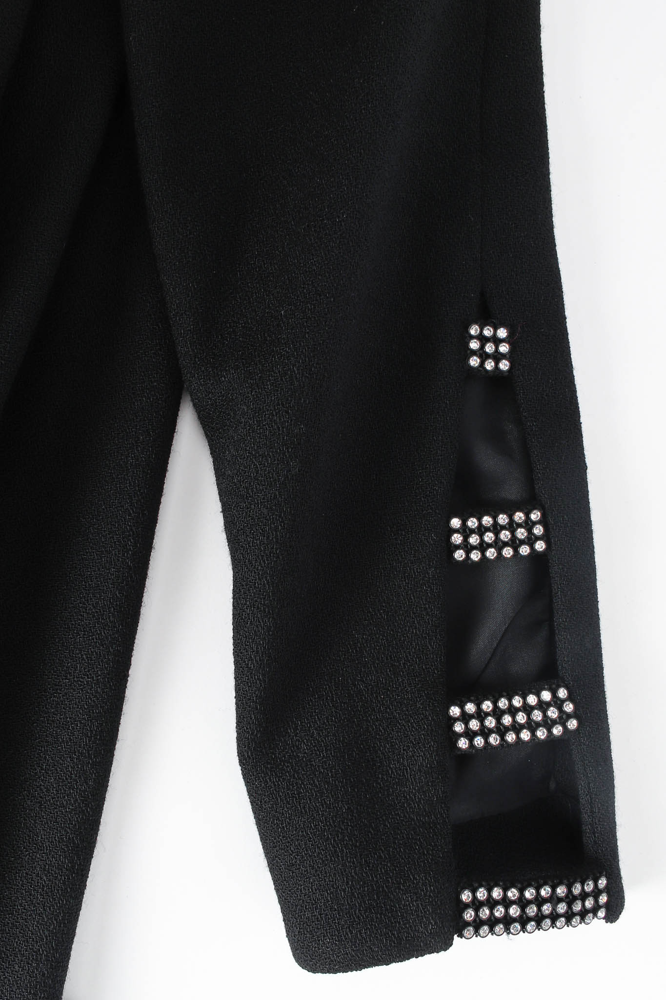 Rhinestone Cutout Dress - Image 6