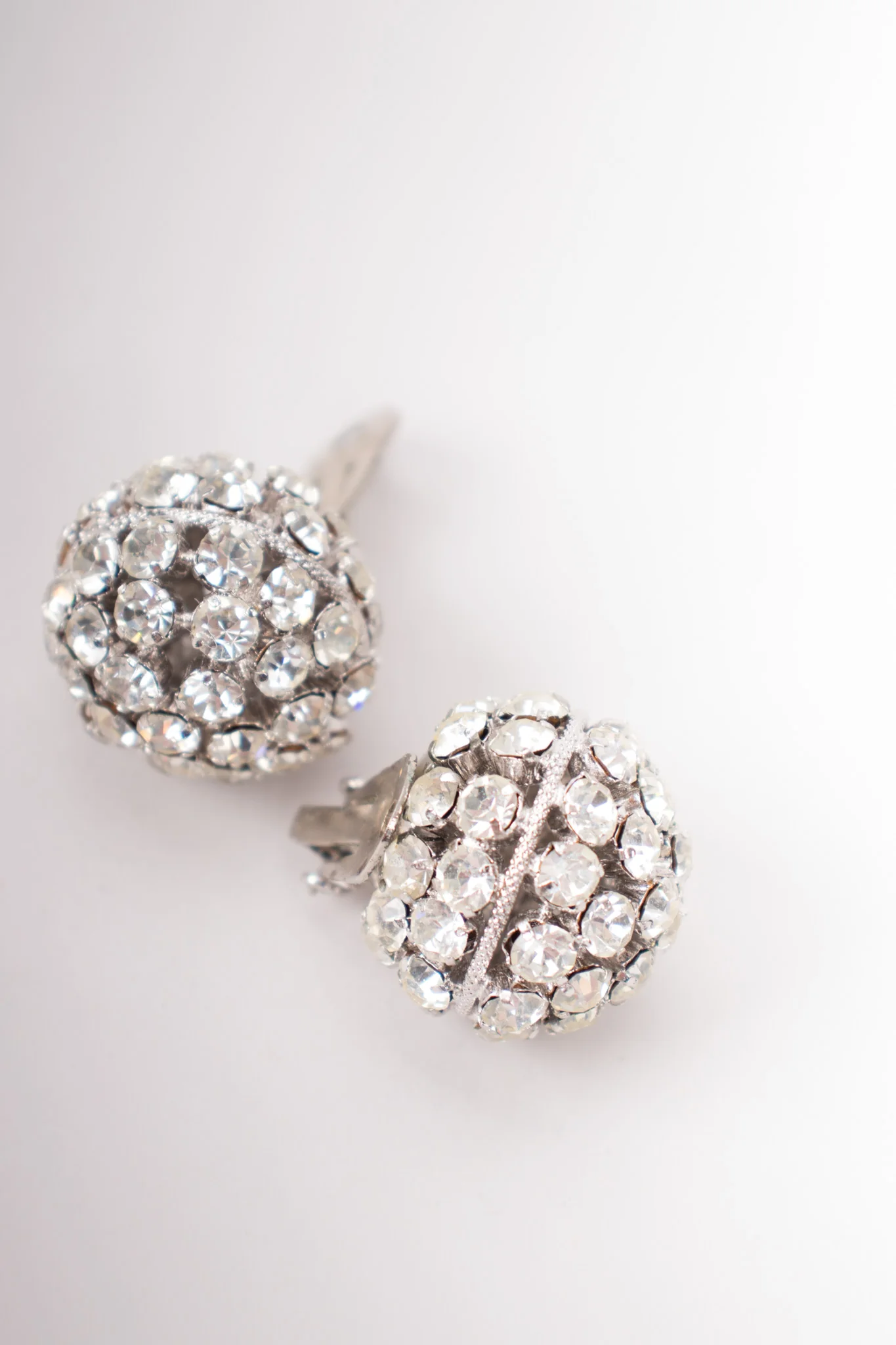 Rhinestone Disco Ball Earrings - Image 7