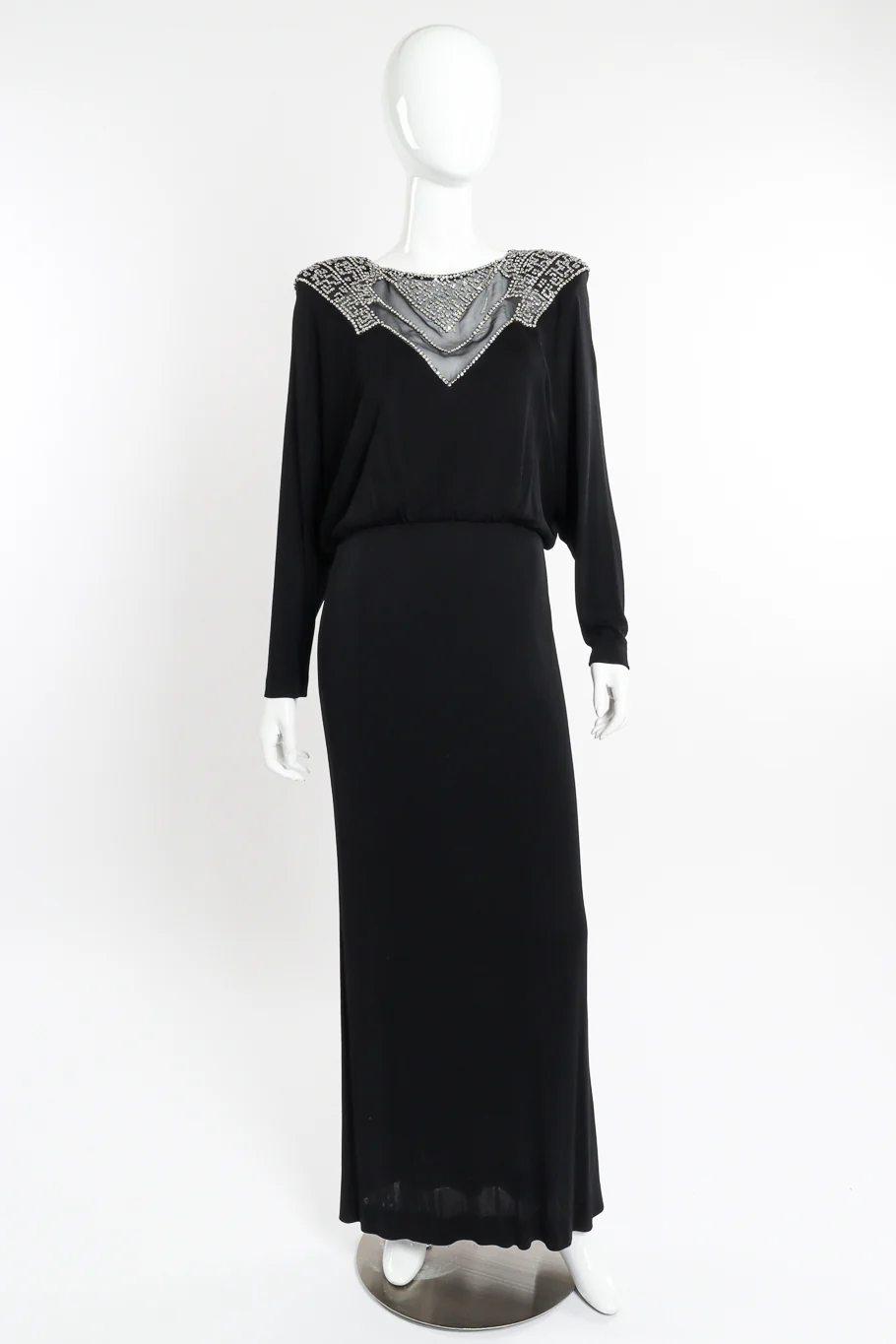 Rhinestone Dolman Dress