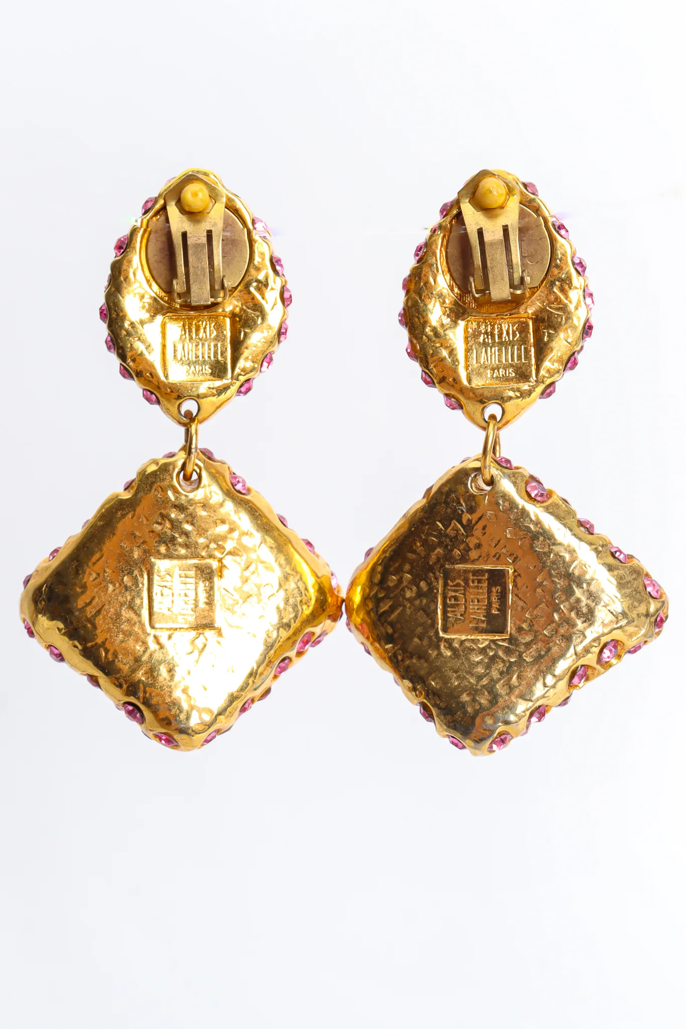 Rhinestone Face Earrings - Image 4