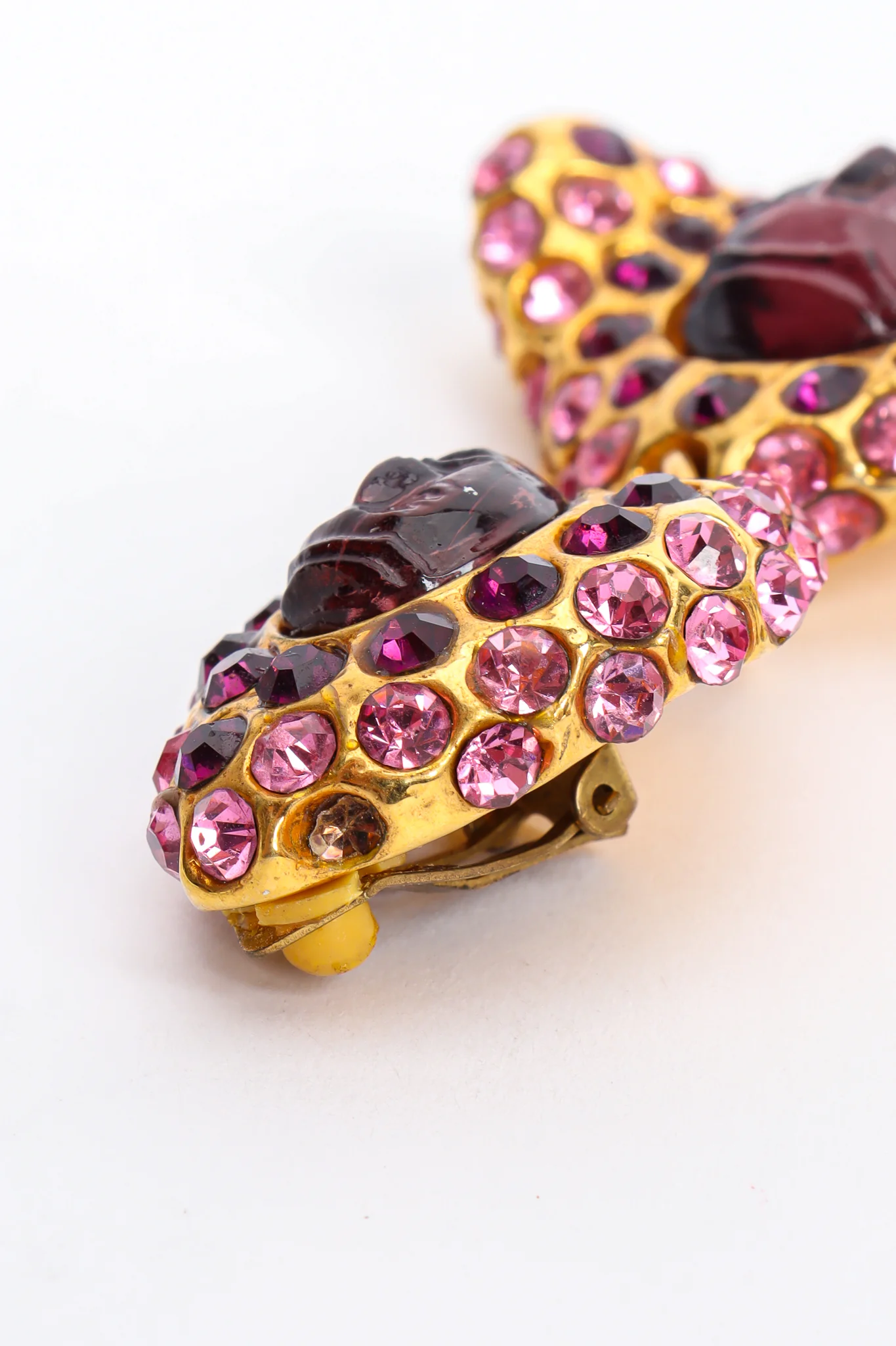 Rhinestone Face Earrings - Image 5