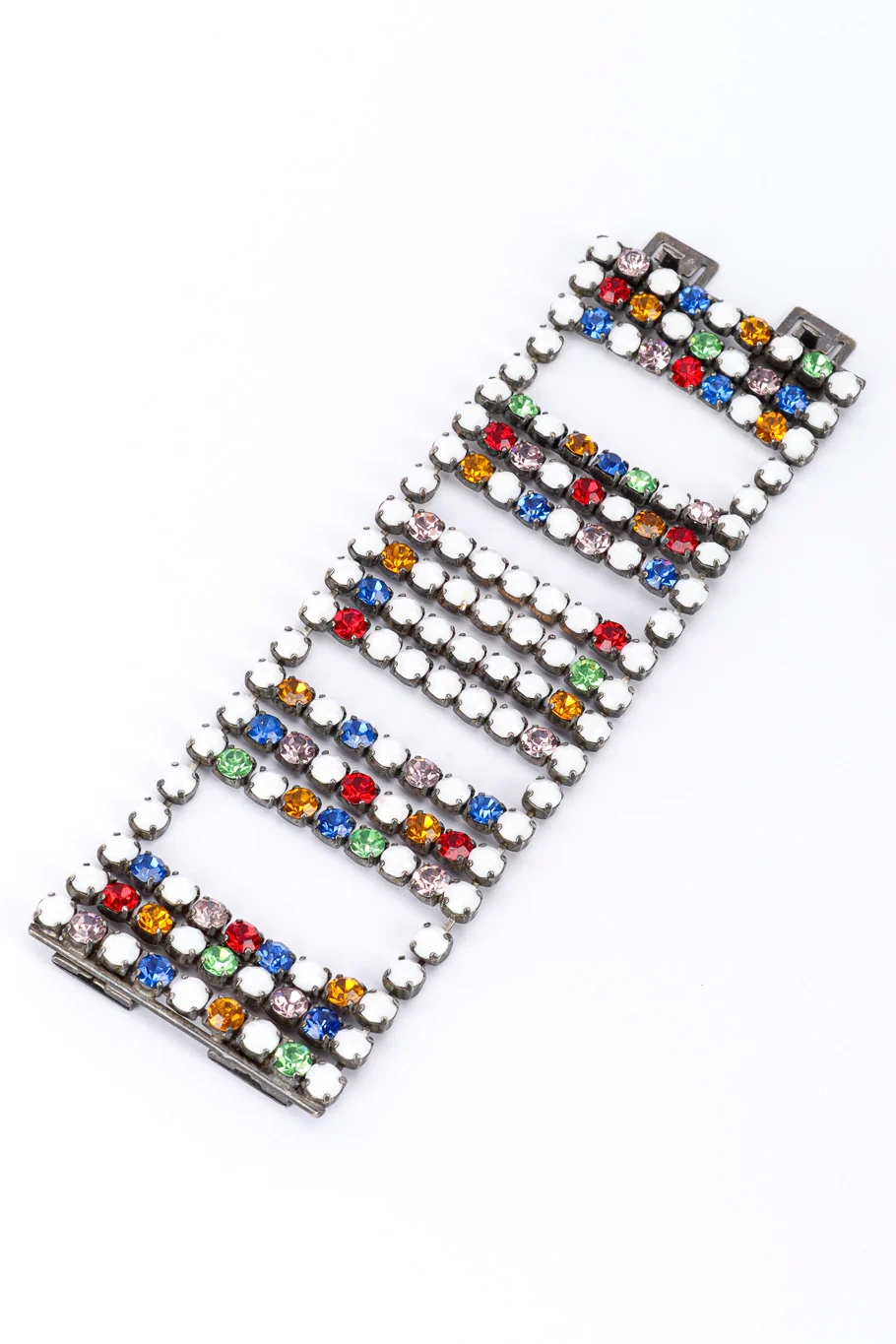 Rhinestone Frame Bracelet