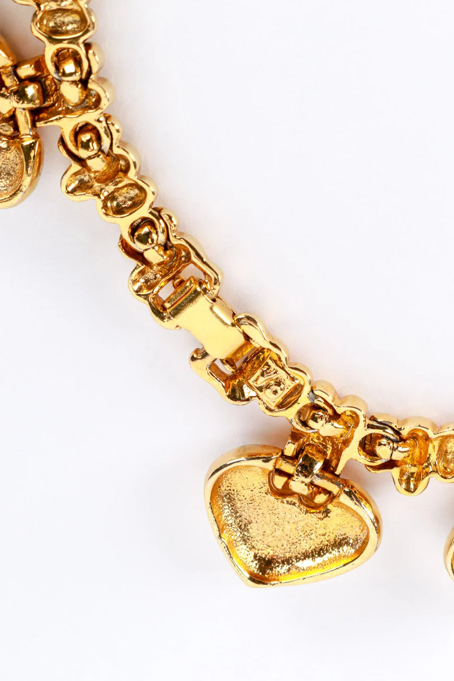 Rhinestone Heart Collar Necklace - Image 9