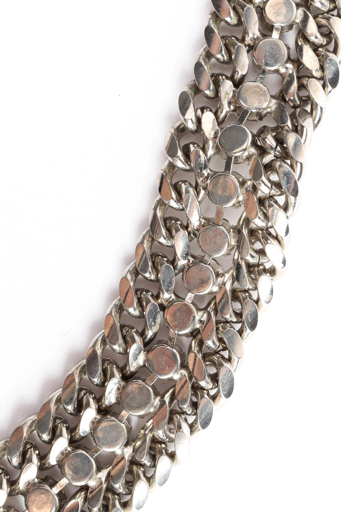 Rhinestone Link Collar Necklace - Image 6