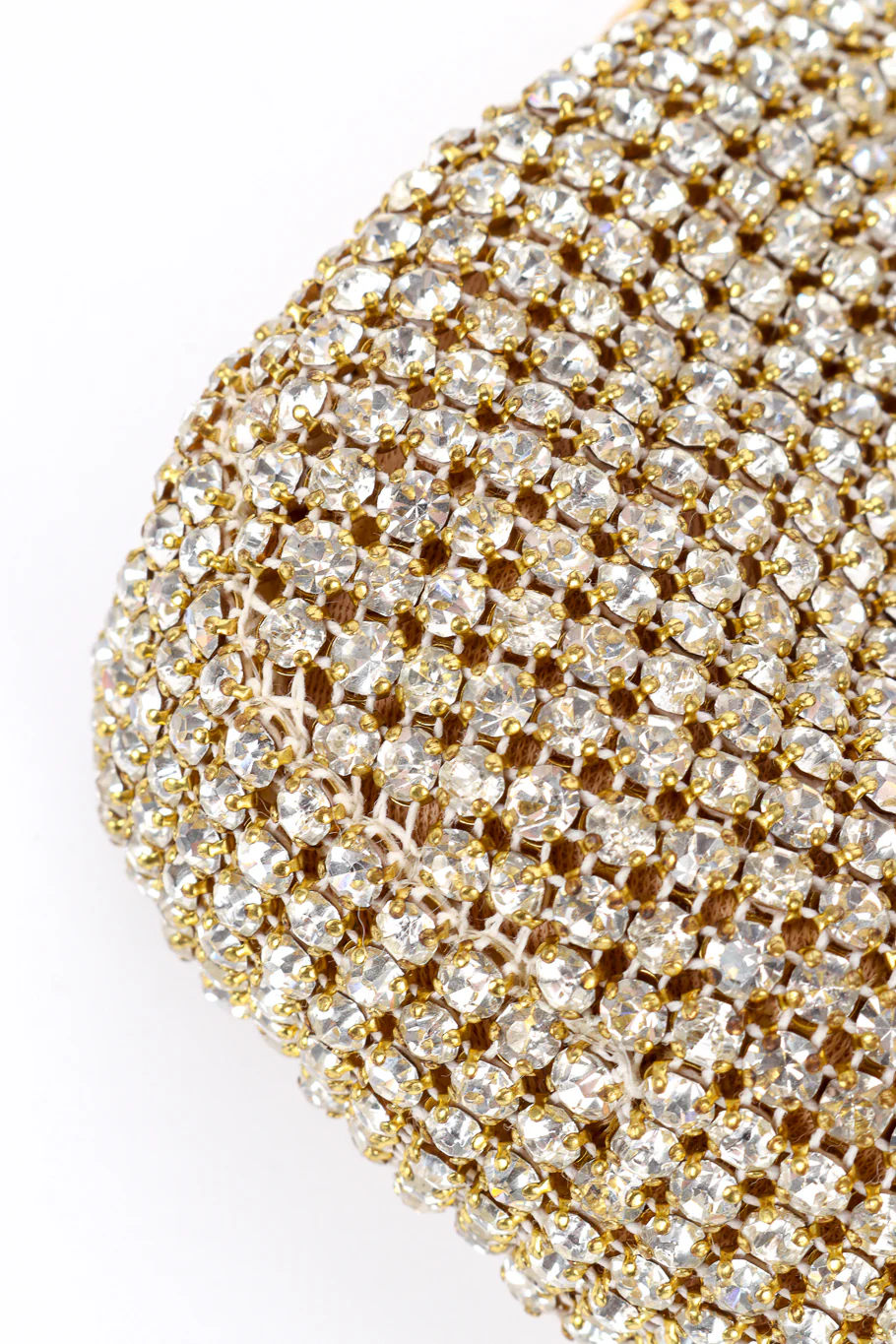Rhinestone Mesh Clutch Bag - Image 7