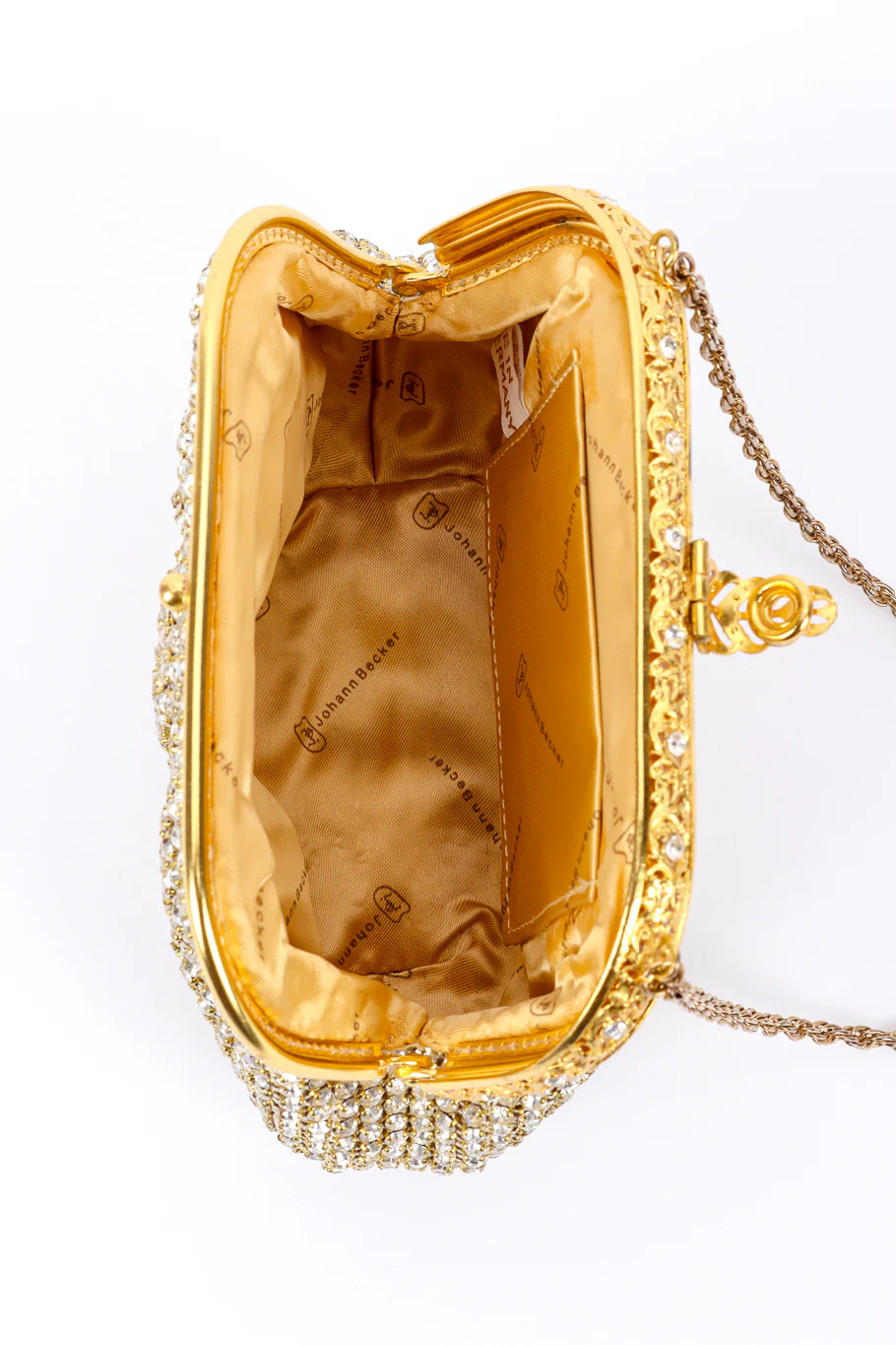 Rhinestone Mesh Clutch Bag - Image 8