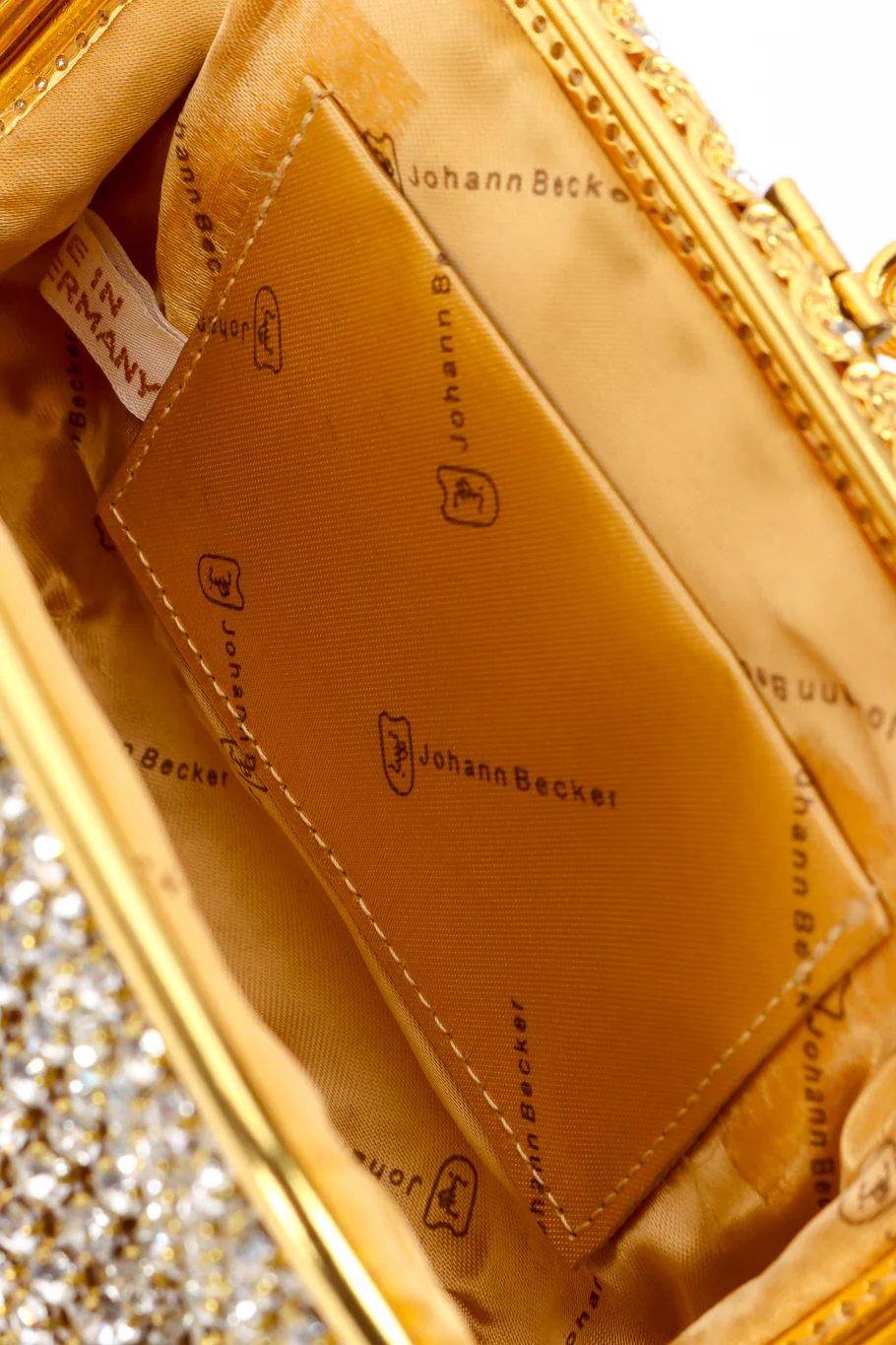 Rhinestone Mesh Clutch Bag - Image 9