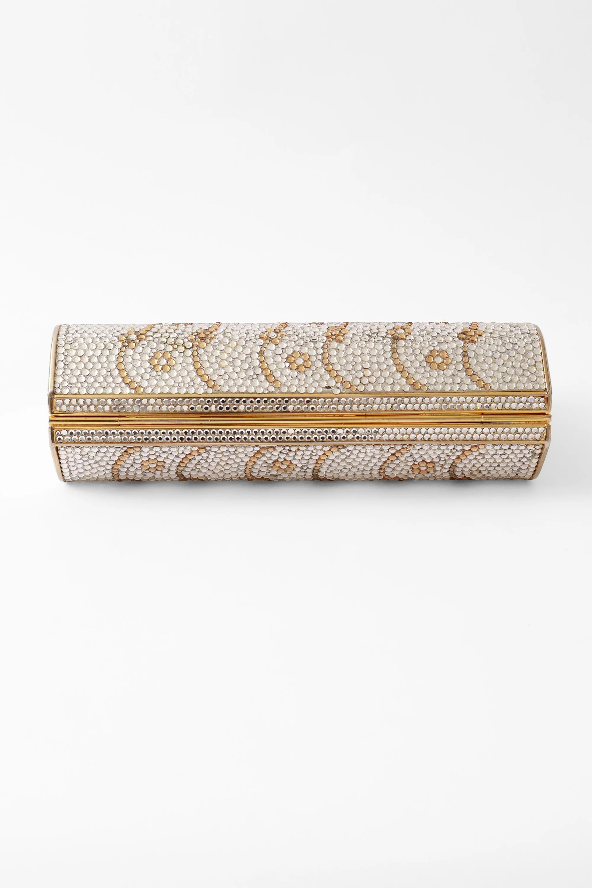 Rhinestone Metal Clutch Bag - Image 5