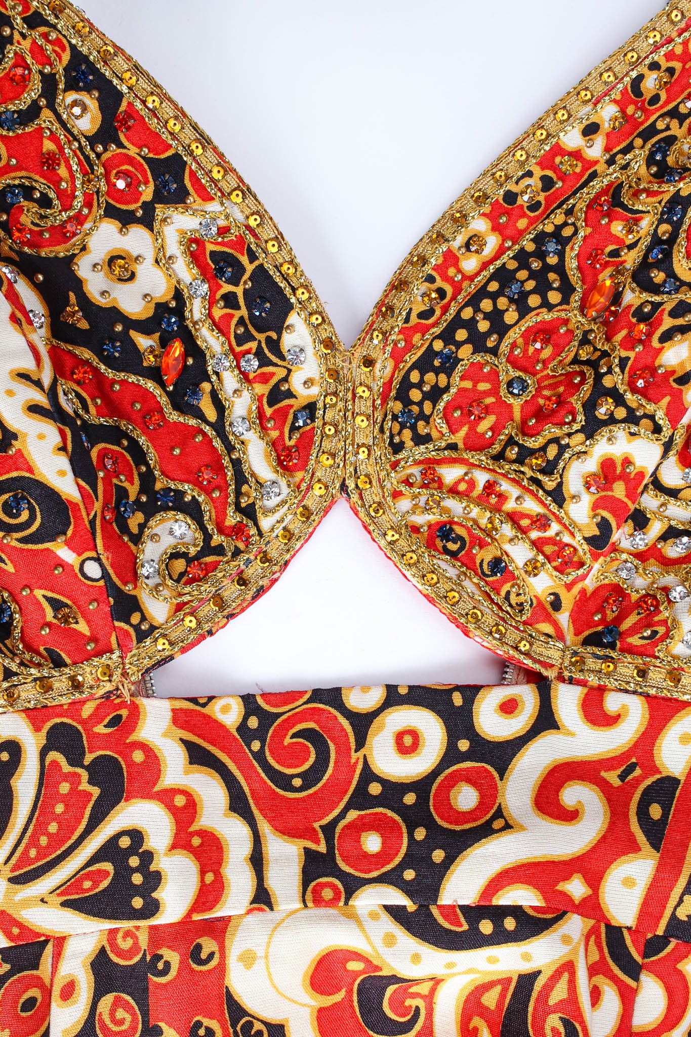 Rhinestone Paisley Gown - Image 7