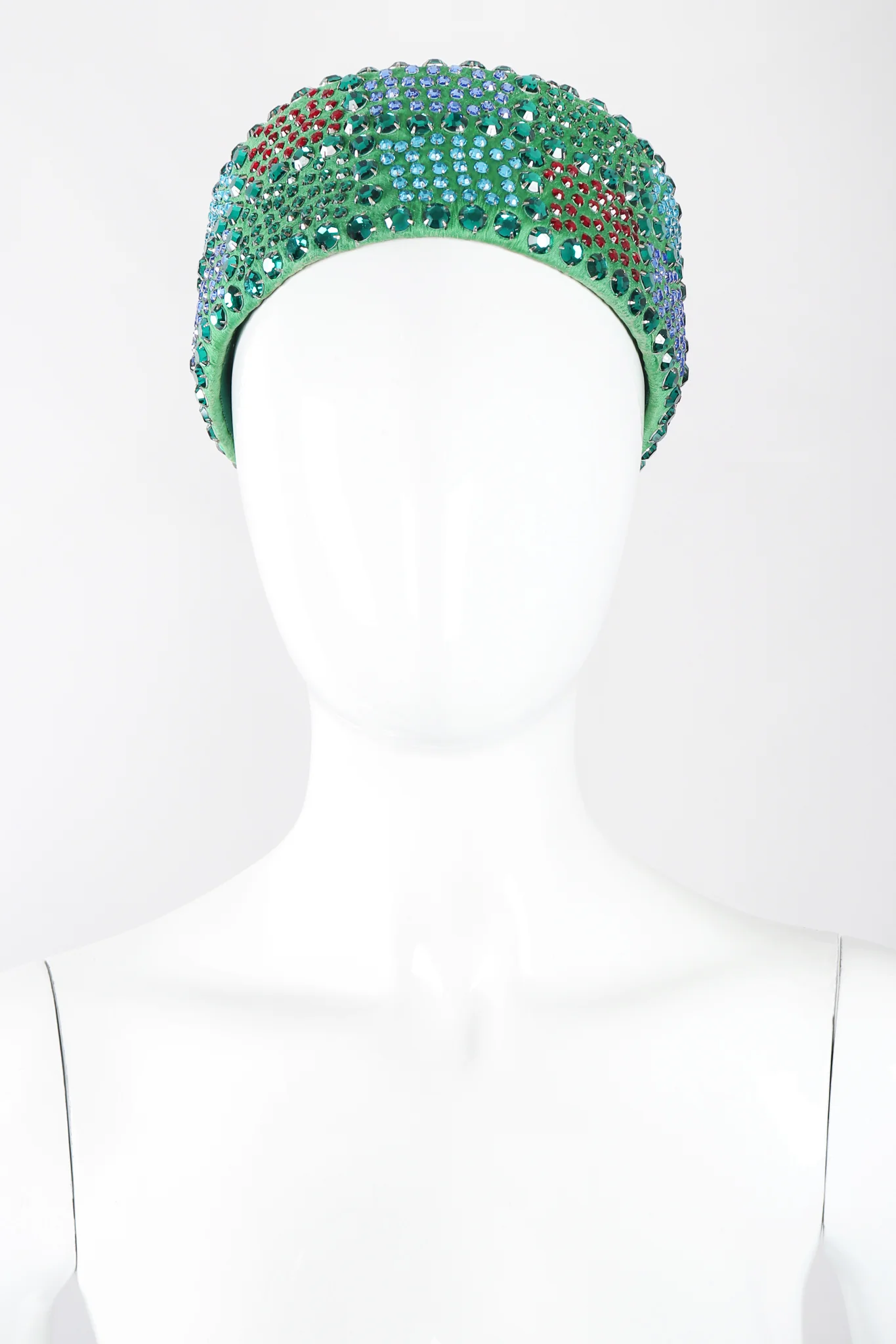 Rhinestone Pillbox Hat - Image 11