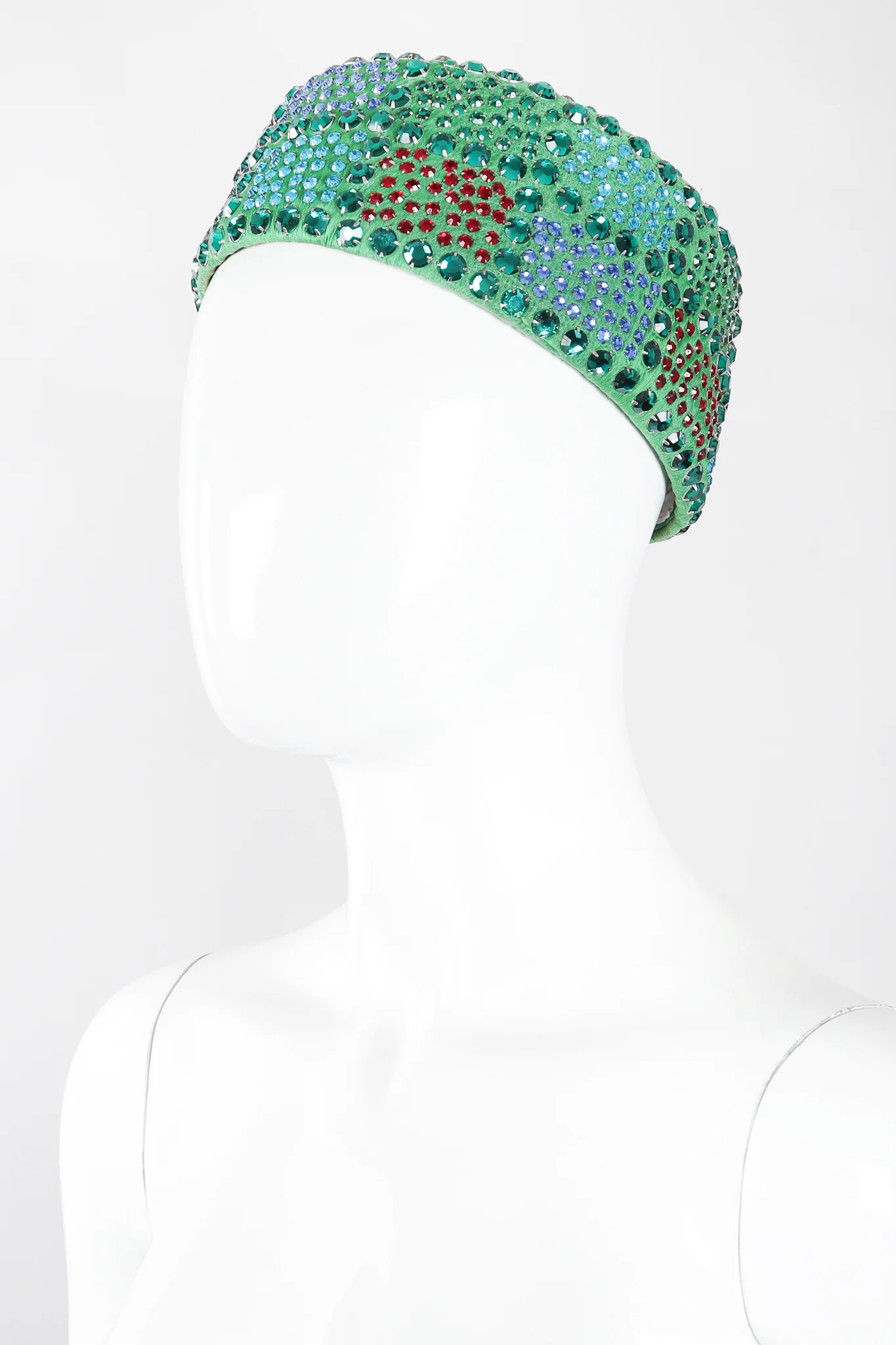 Rhinestone Pillbox Hat - Image 12
