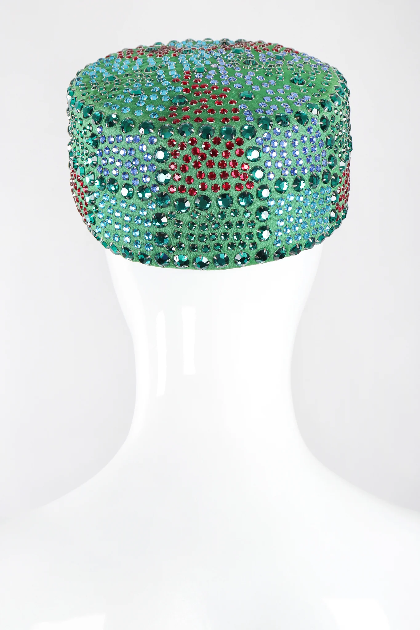 Rhinestone Pillbox Hat - Image 14
