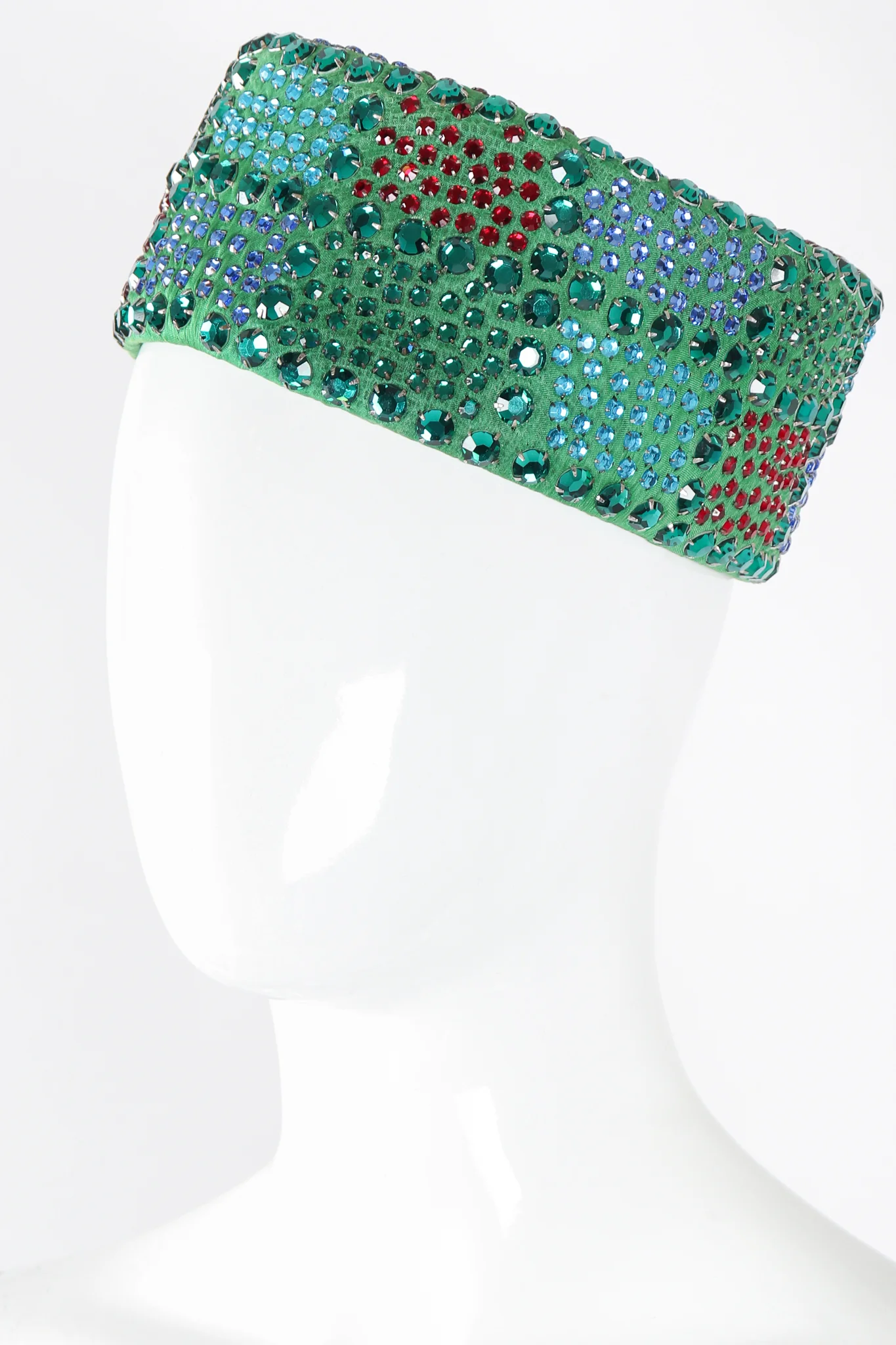 Rhinestone Pillbox Hat - Image 15