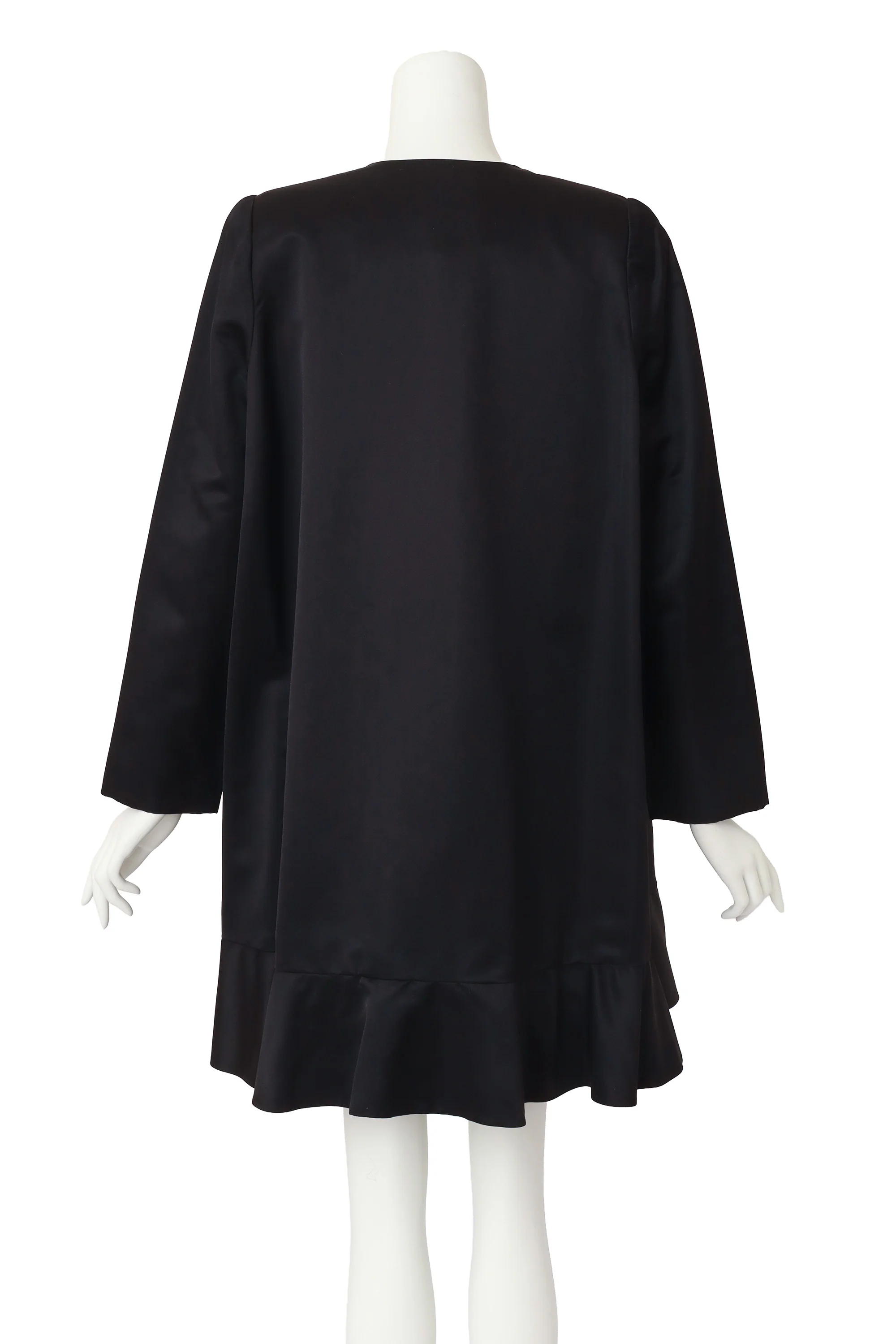 Rhinestone Ruffle Swing Coat - Image 3