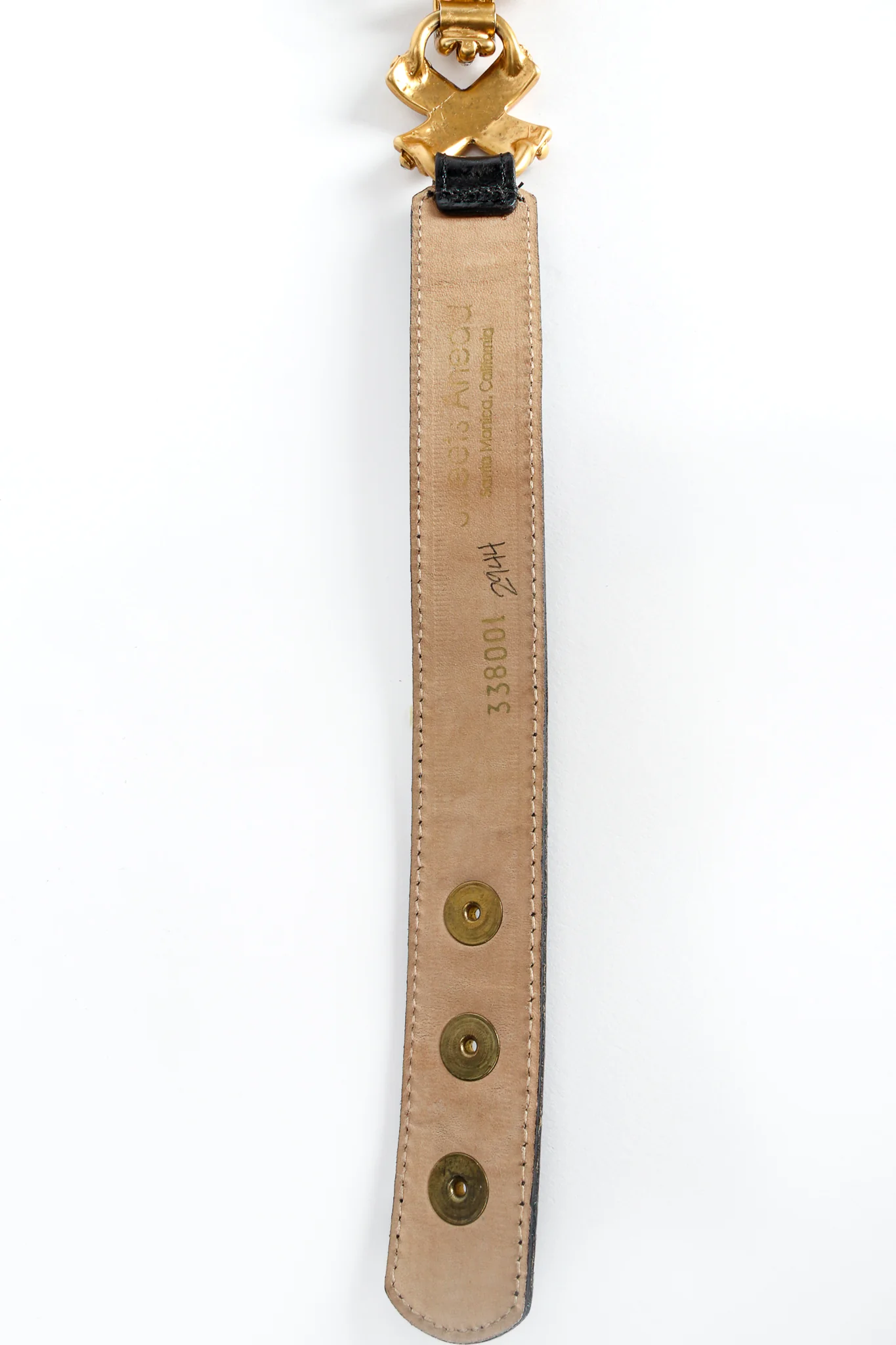 Rhinestone Studded X Belt - Image 12