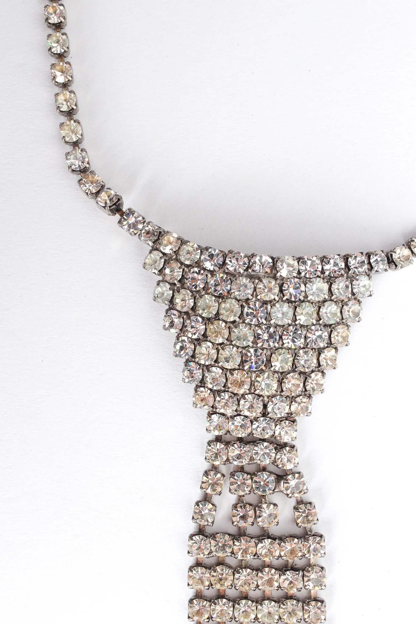 Rhinestone Tie Necklace - Image 6