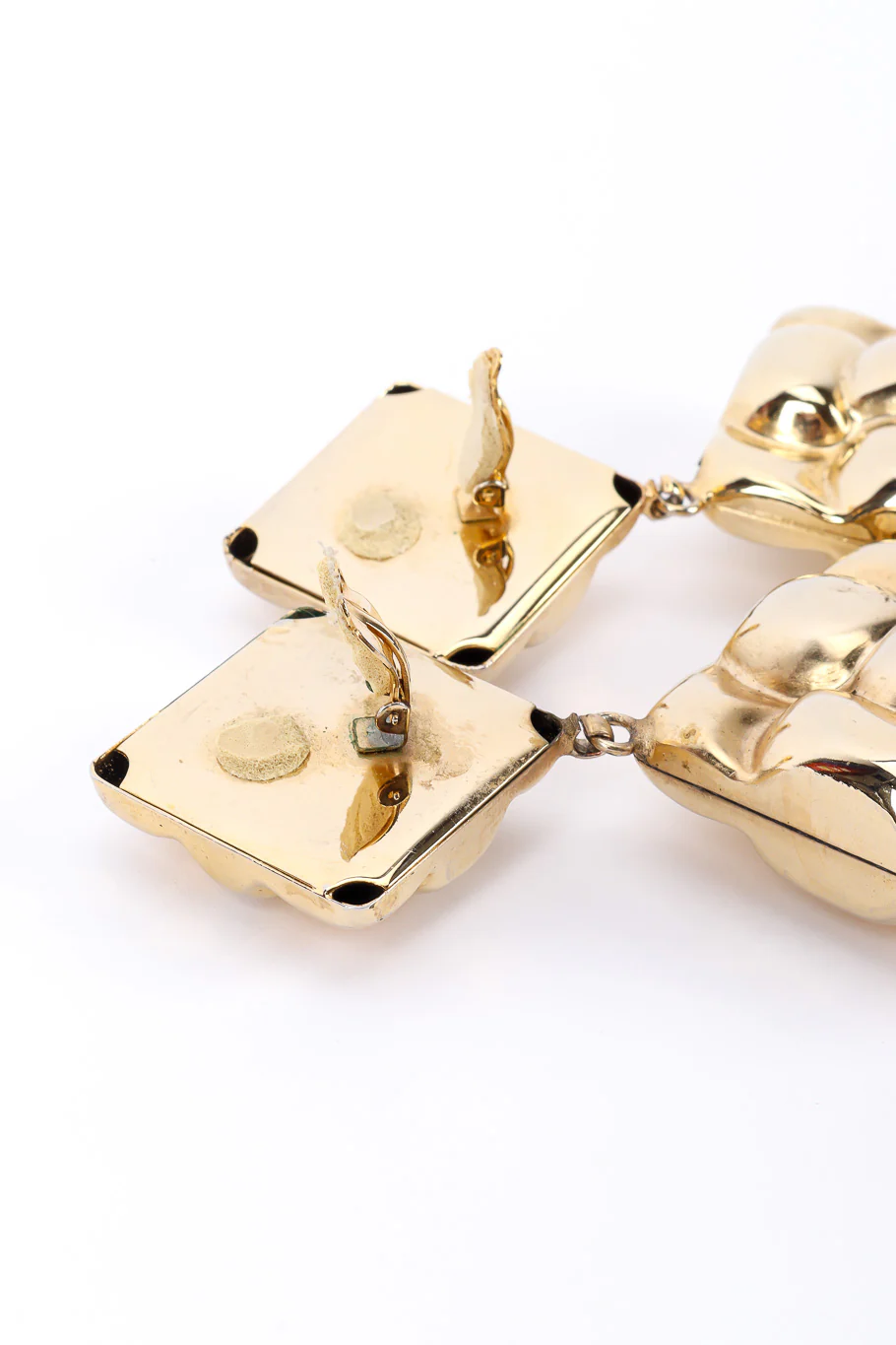 Rhombus Bubble Drop Earrings - Image 7
