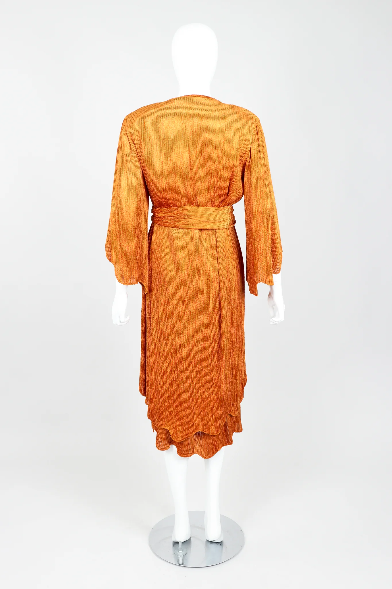 Ribbed Chenille Belted Jacket & Skirt Set - Image 8