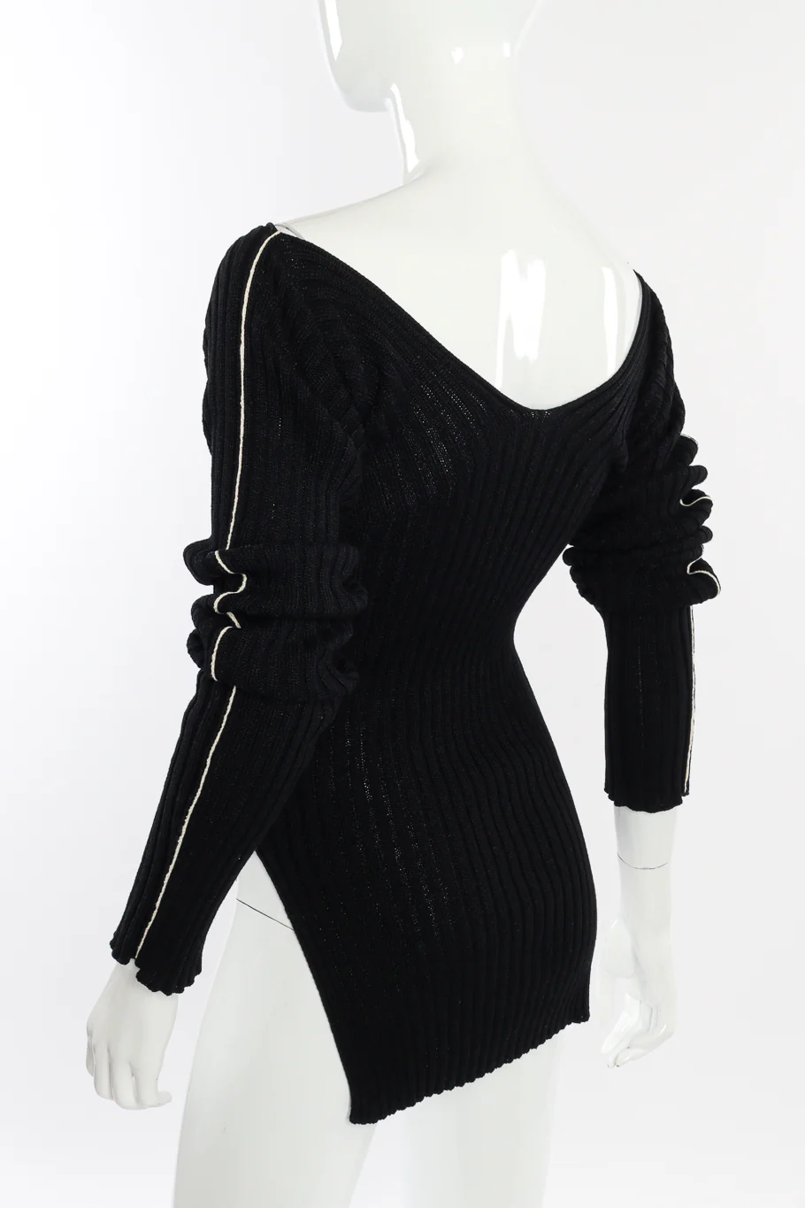 Ribbed Knit Sweater Top - Image 5