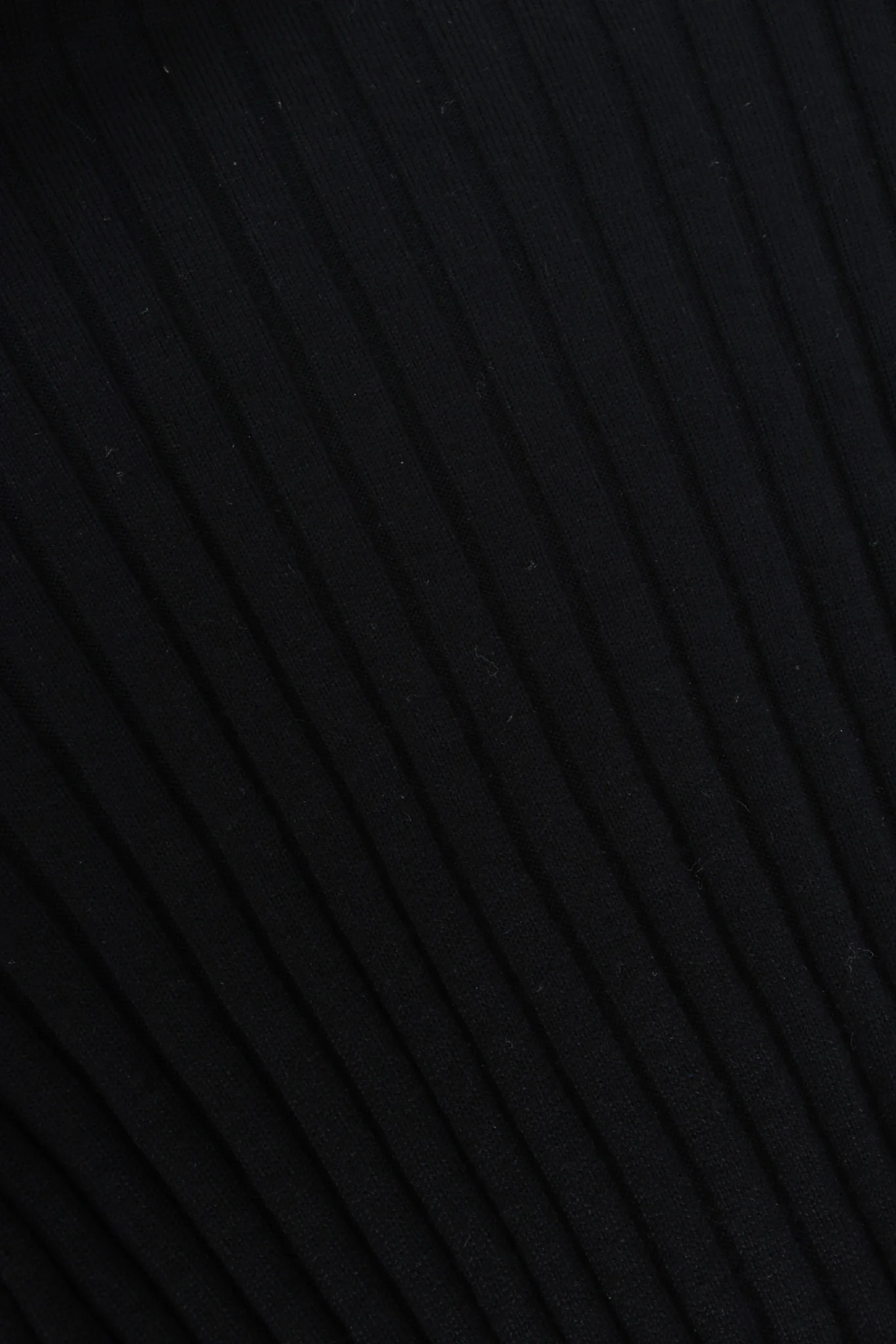 Ribbed Knit Taffeta Ruffle Dress - Image 7