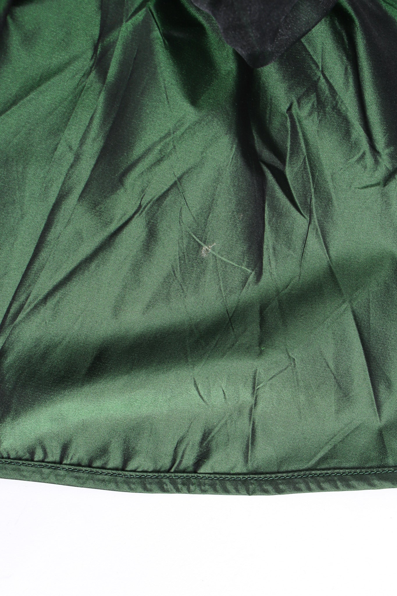 Ribbed Knit Taffeta Ruffle Dress - Image 9