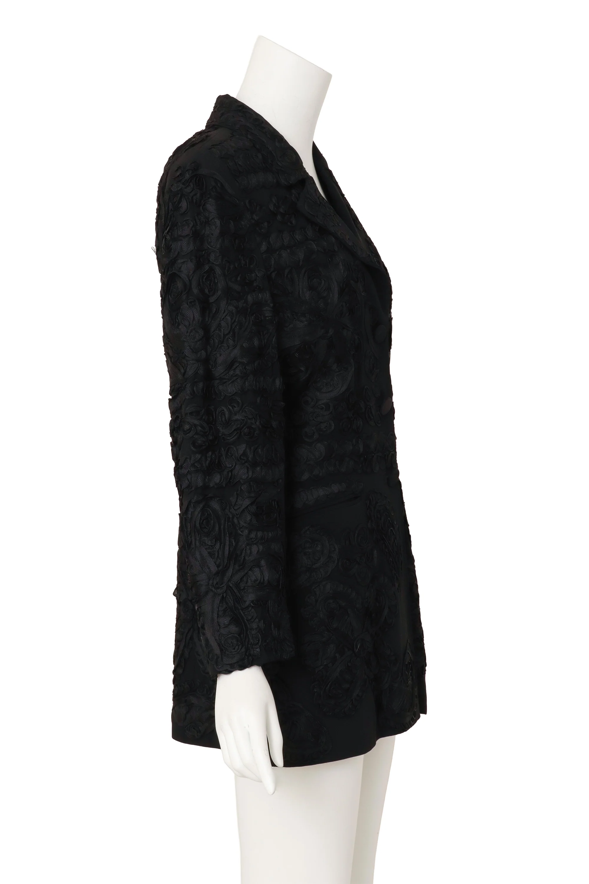 Ribbon Embroidered Blazer - Image 4