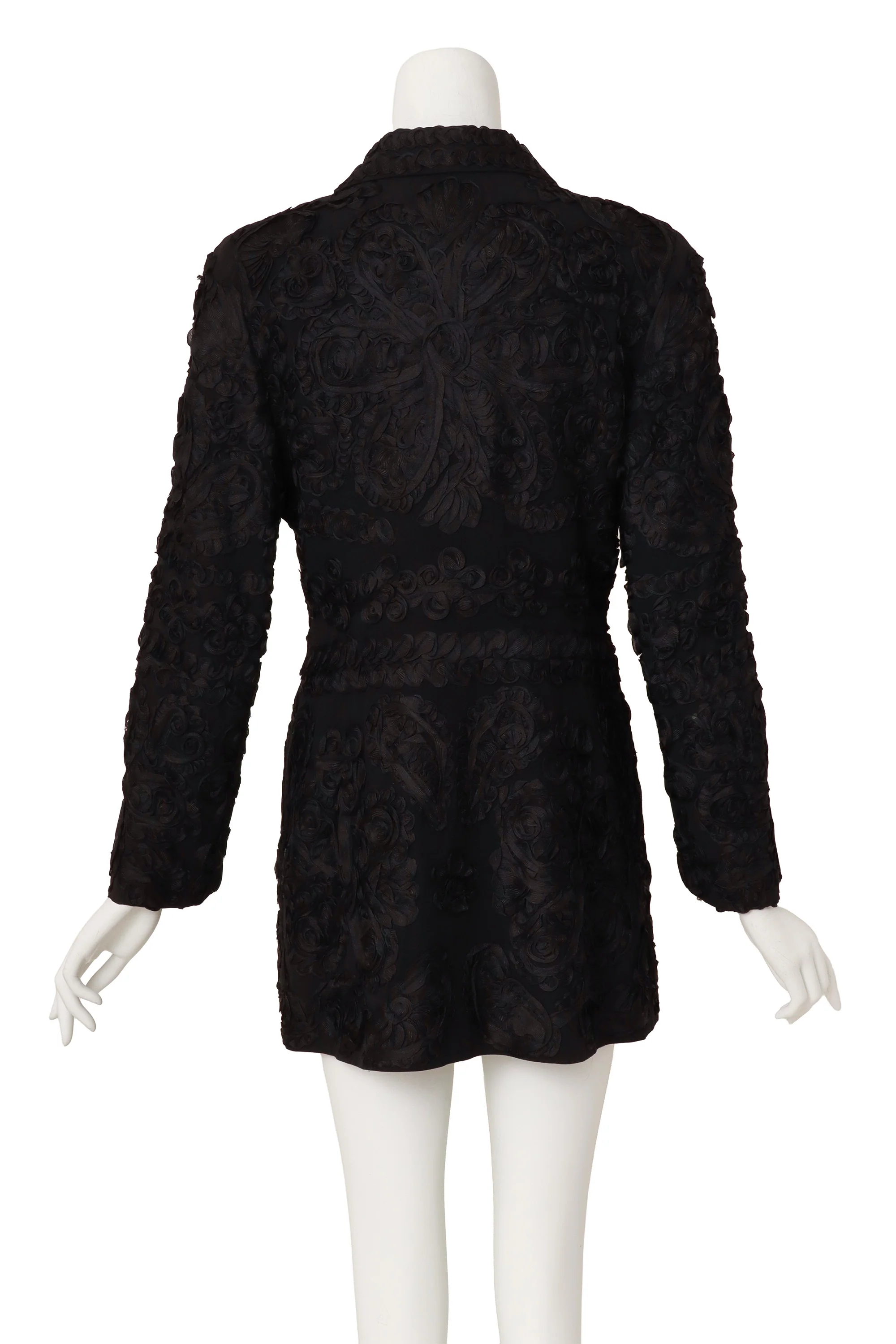 Ribbon Embroidered Blazer - Image 5