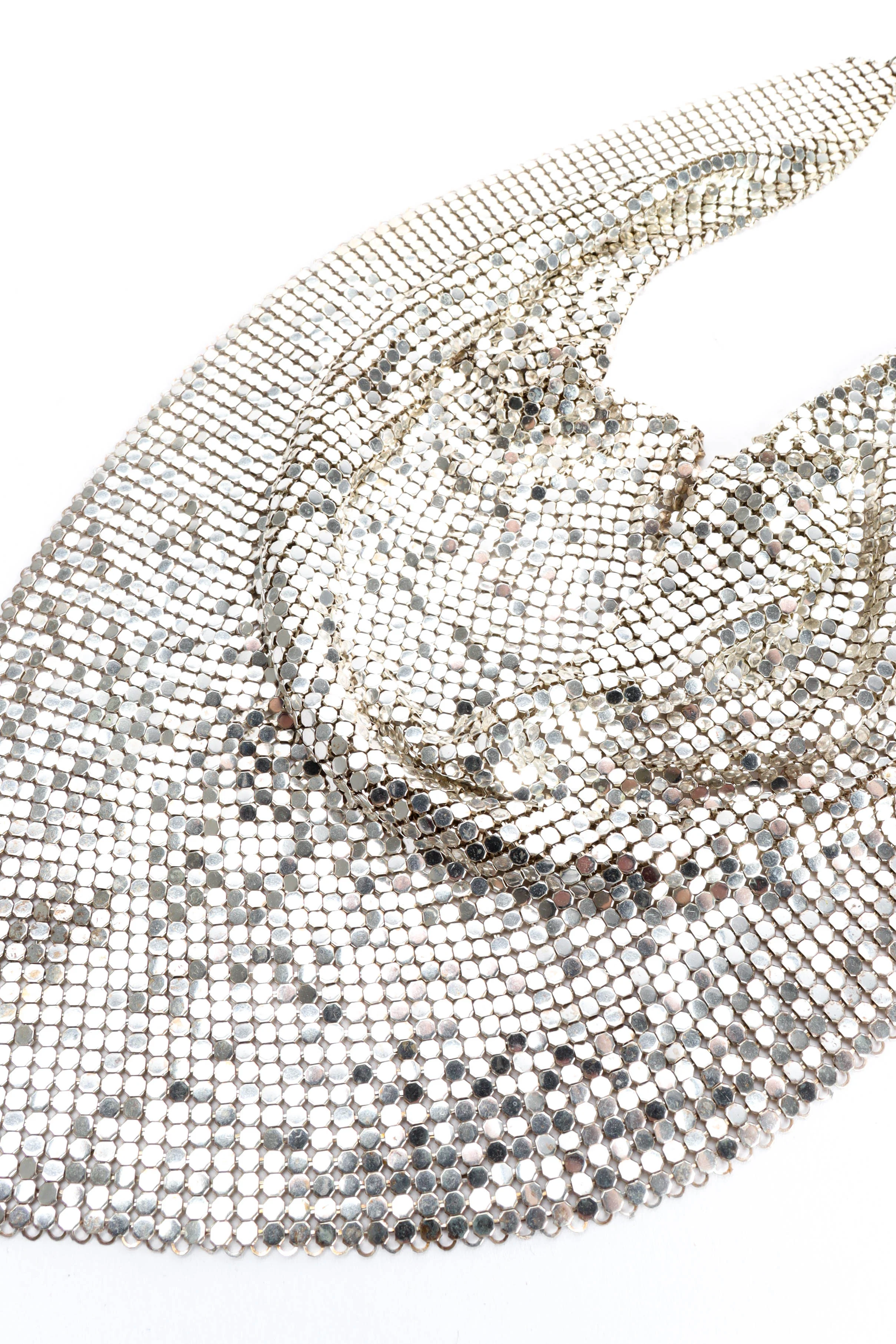Chain Mesh Bib Necklace - Image 6