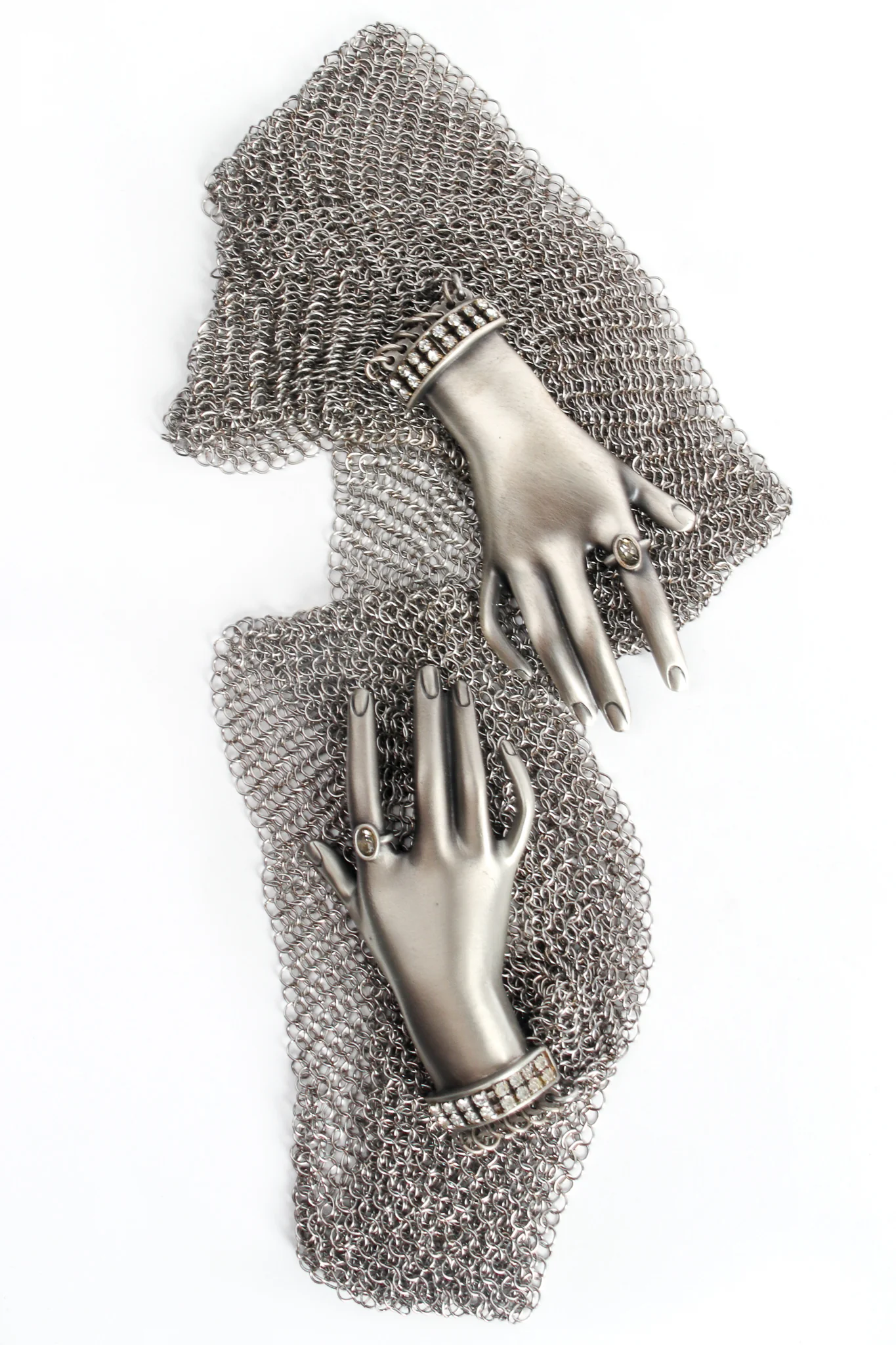 Hand Buckle Ring Mesh Belt - Image 5
