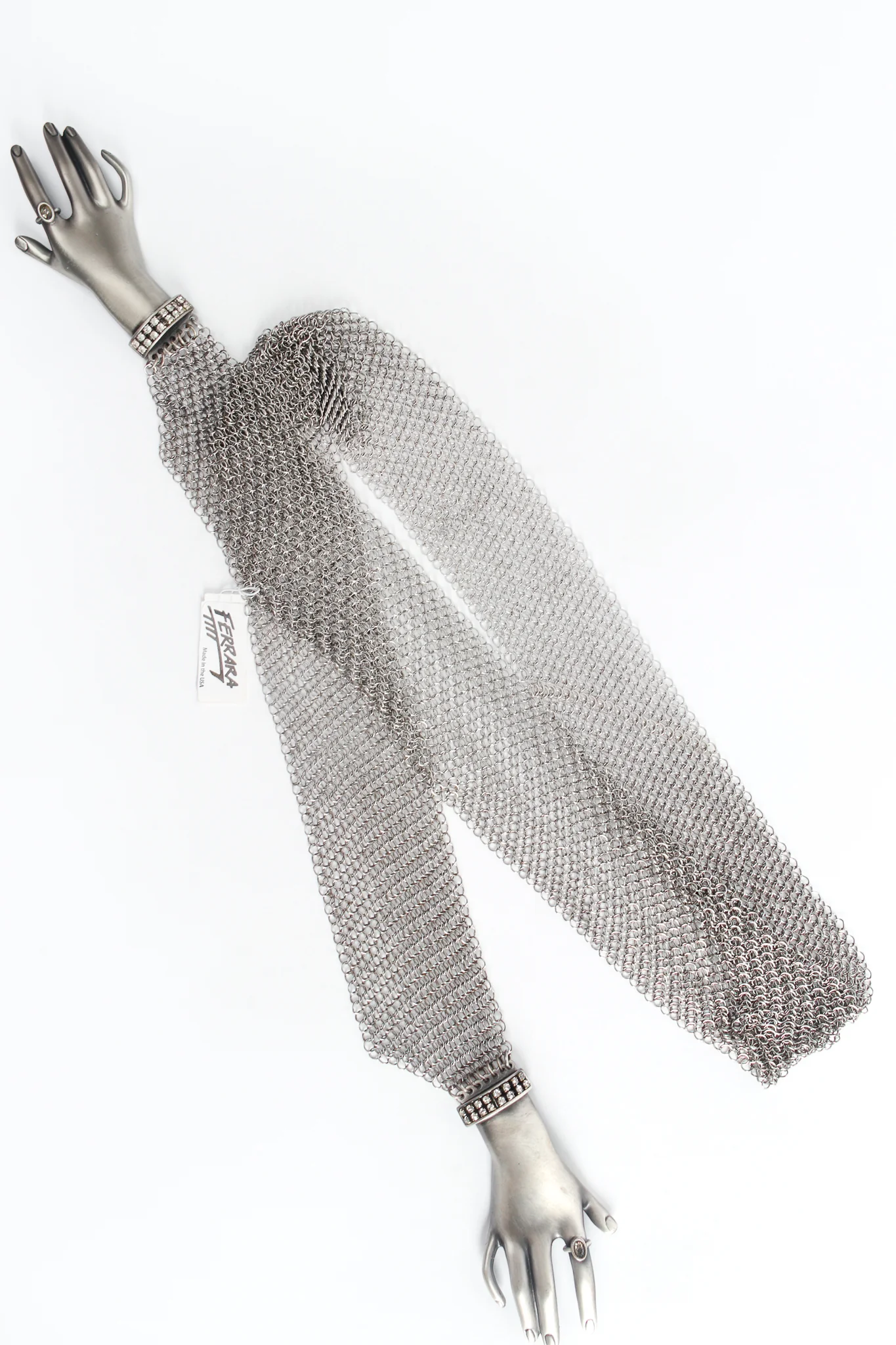 Hand Buckle Ring Mesh Belt - Image 7