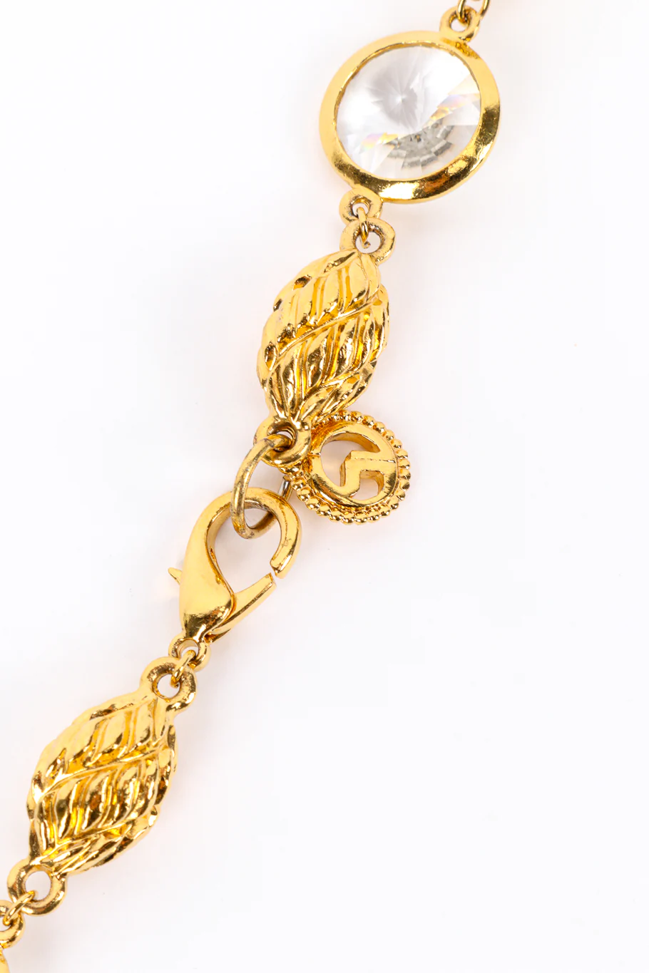 Rivoli Crystal Link Necklace - Image 5