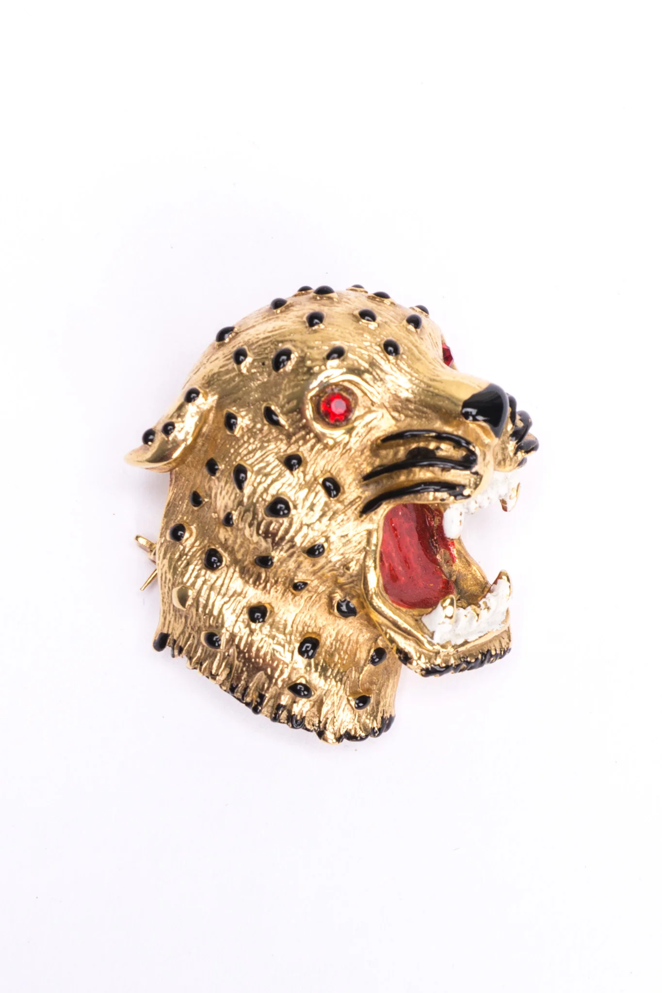Roaring Leopard Brooch - Image 3