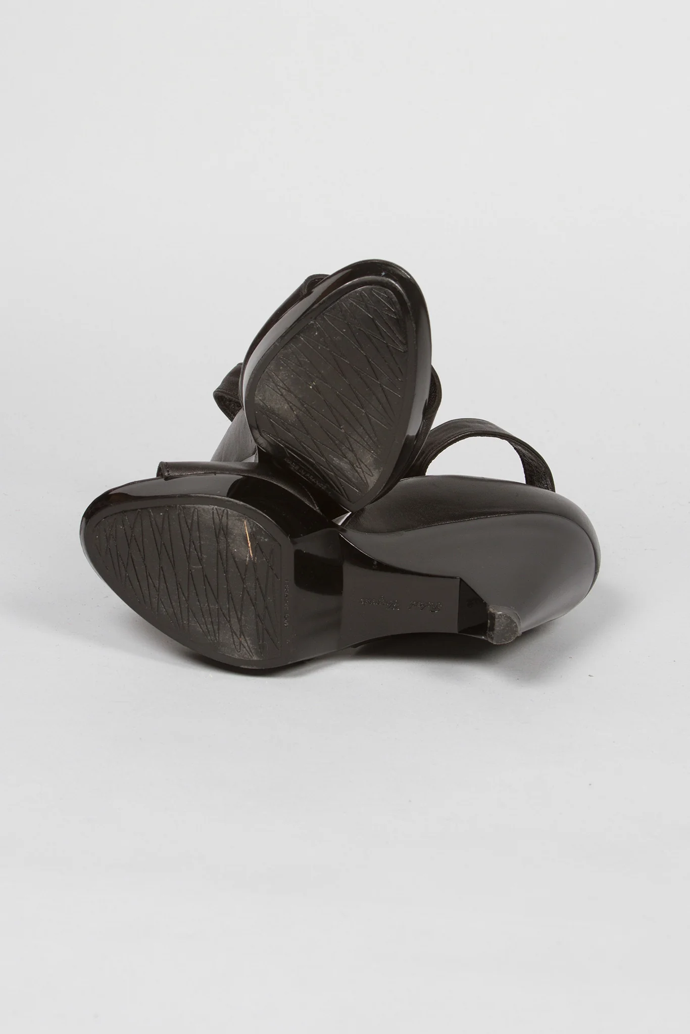 Robert Clergerie Triangle Ankle Strap Heels - Image 4