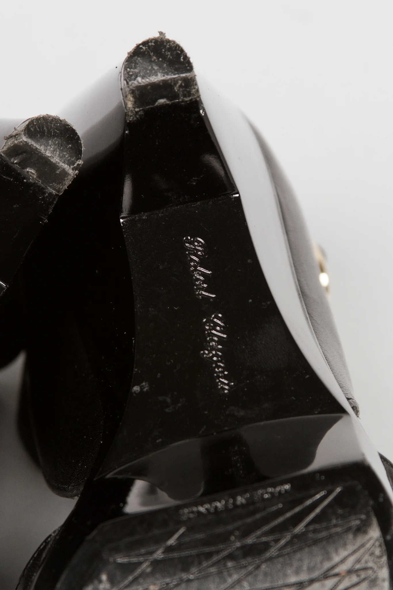 Robert Clergerie Triangle Ankle Strap Heels - Image 5