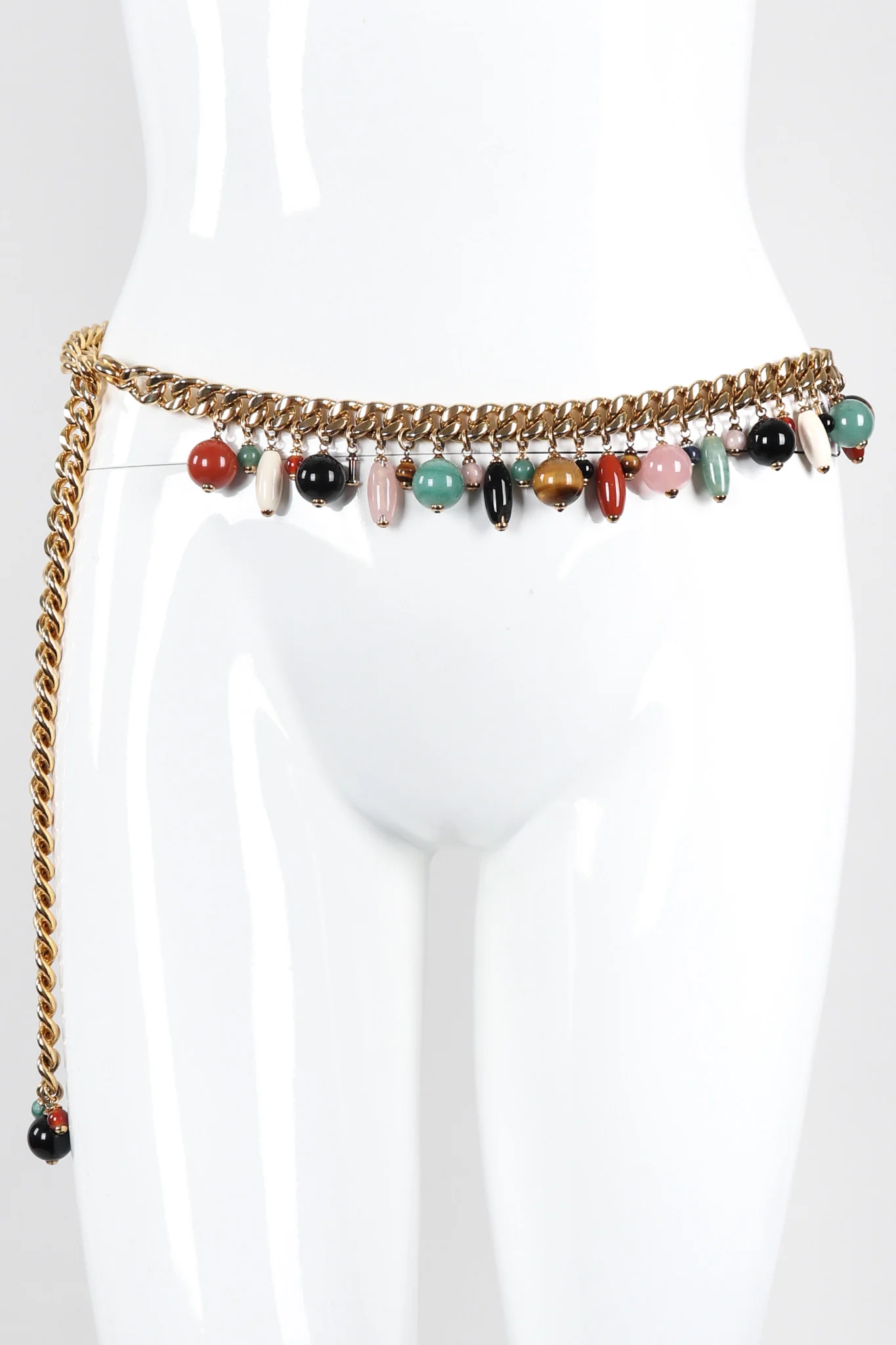 Rock Crystal Amulet Chain Belt - Image 10