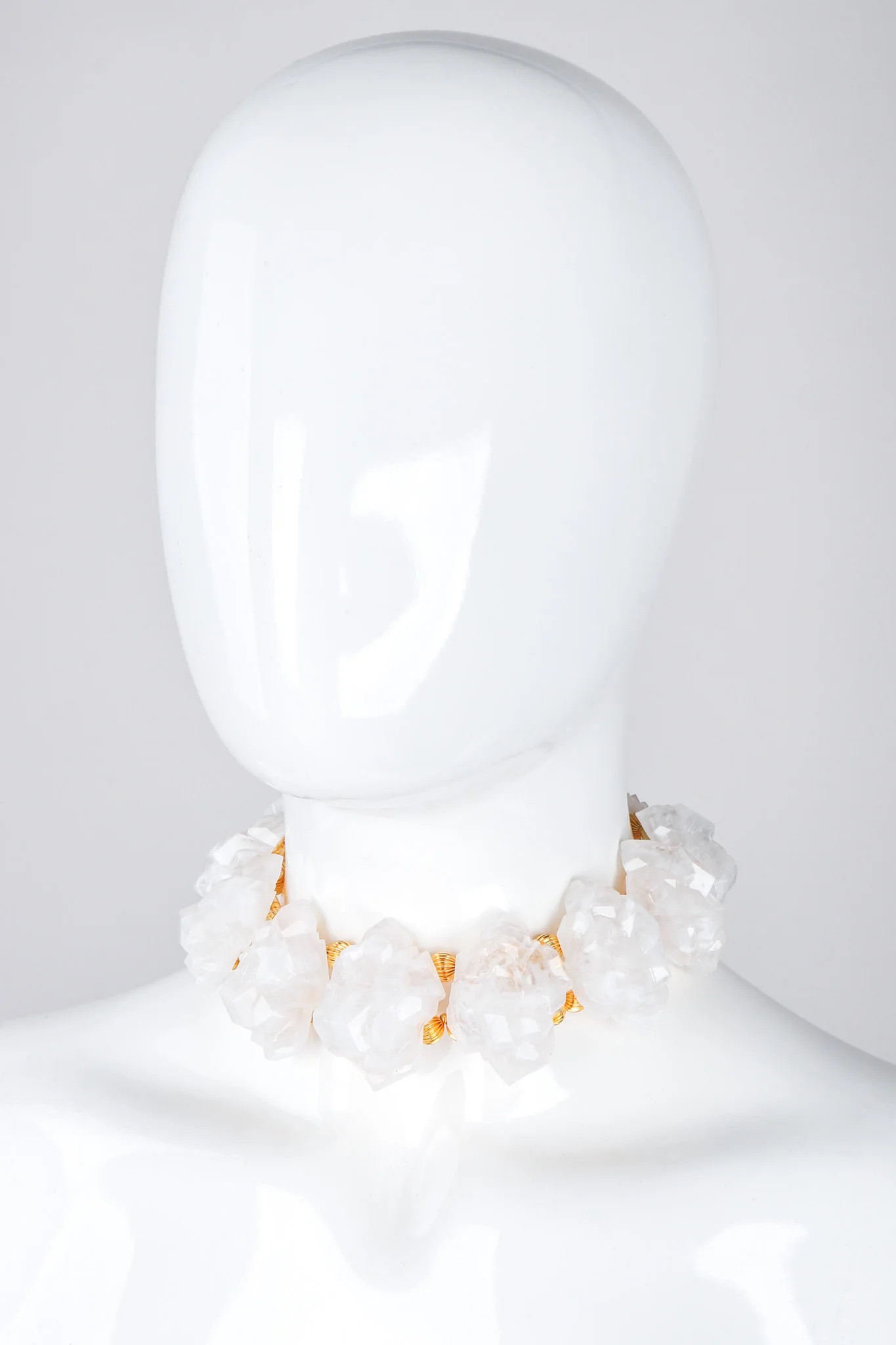 Rock Crystal Collar Necklace - Image 13