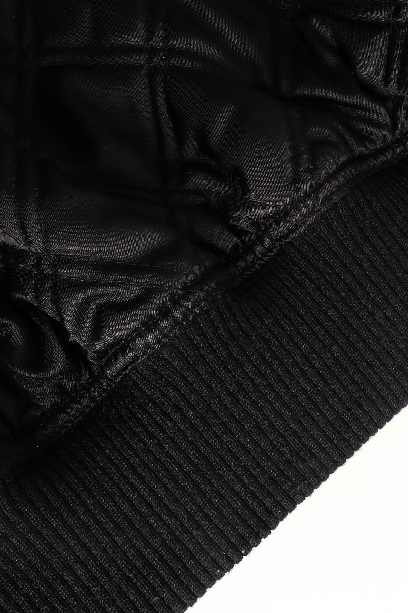 Embroidered Rocker Leather Bomber - Image 14
