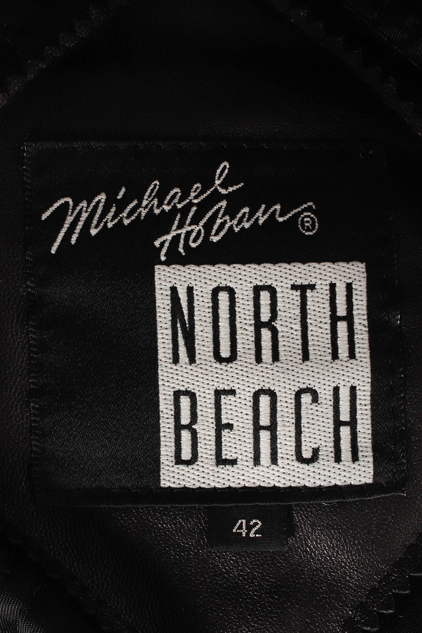 Embroidered Rocker Leather Bomber - Image 16