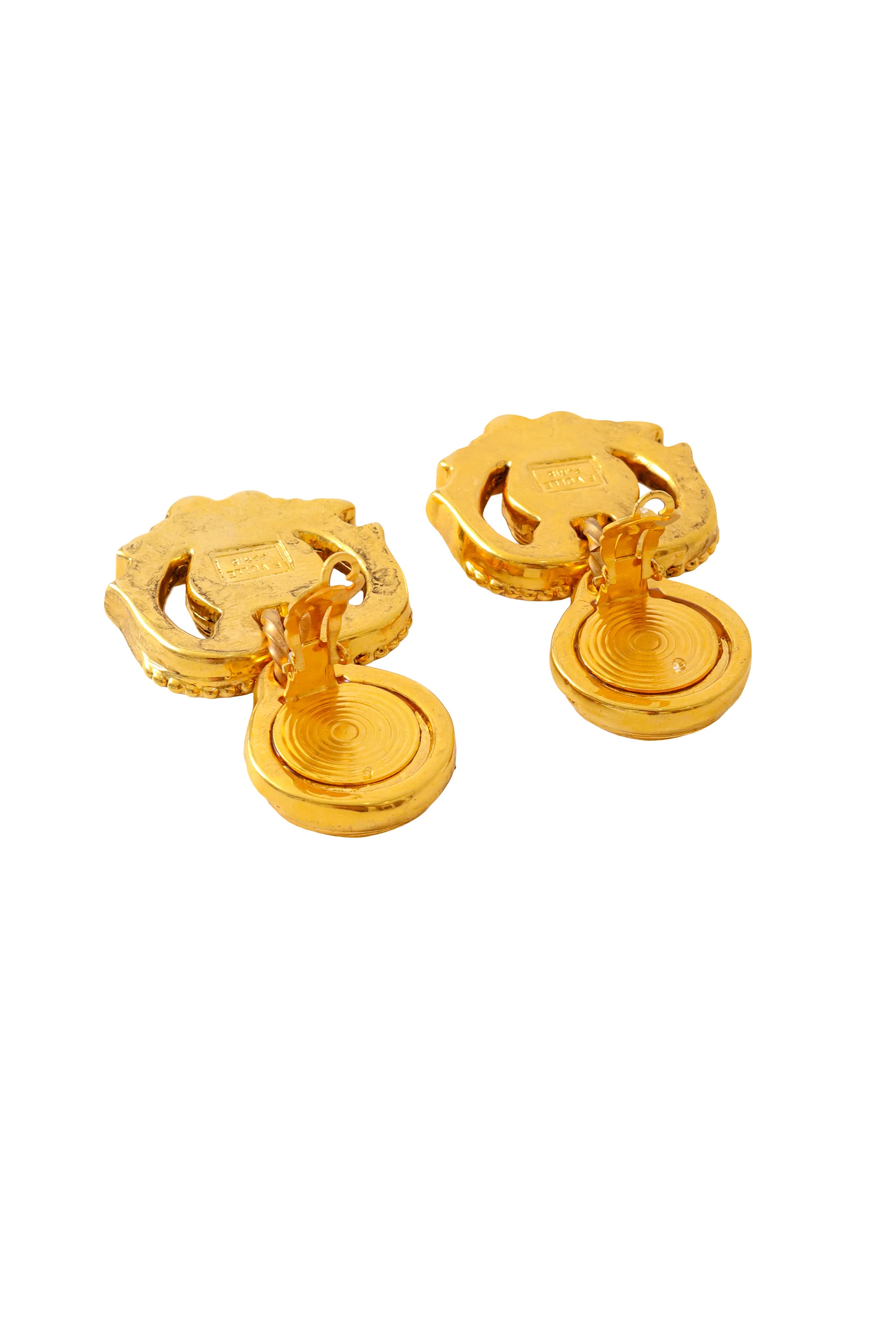 Rococo Scroll Earrings - Image 4