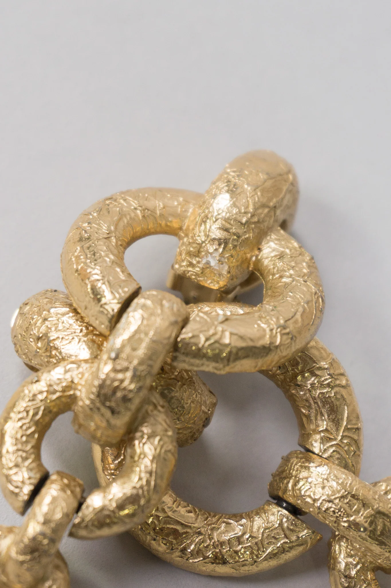 Rolo Chain Drop Earring - Image 7