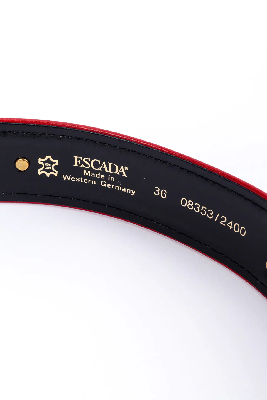 Roman Clock Leather Belt - Image 12