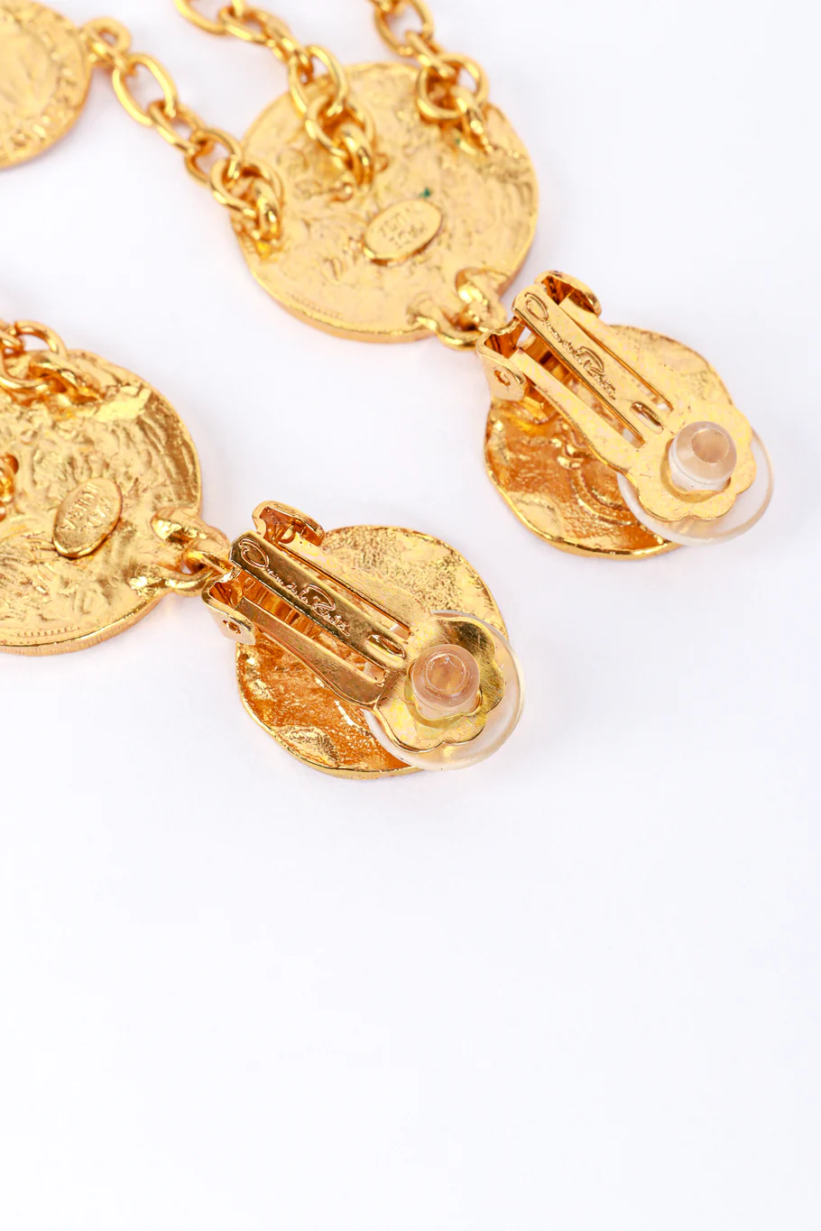 Roman Coin Dangle Earrings - Image 5