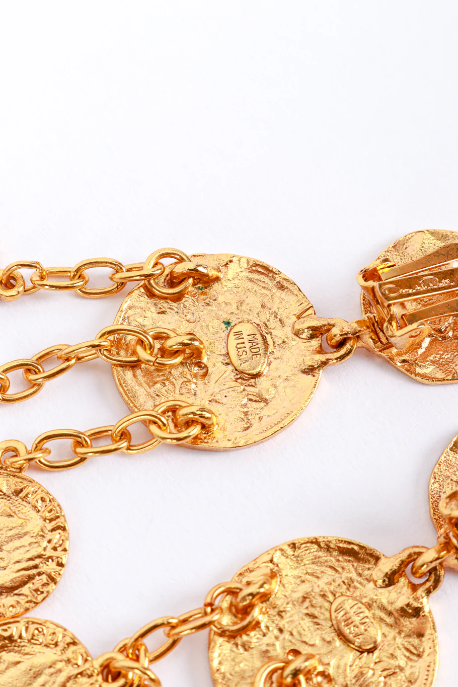 Roman Coin Dangle Earrings - Image 6
