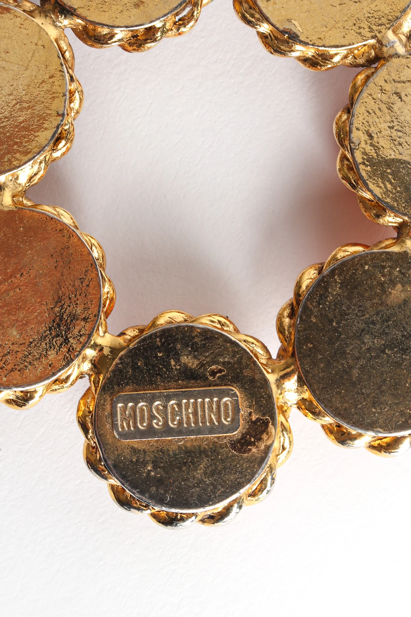 Rope Amber Bead Drop Earrings - Image 8